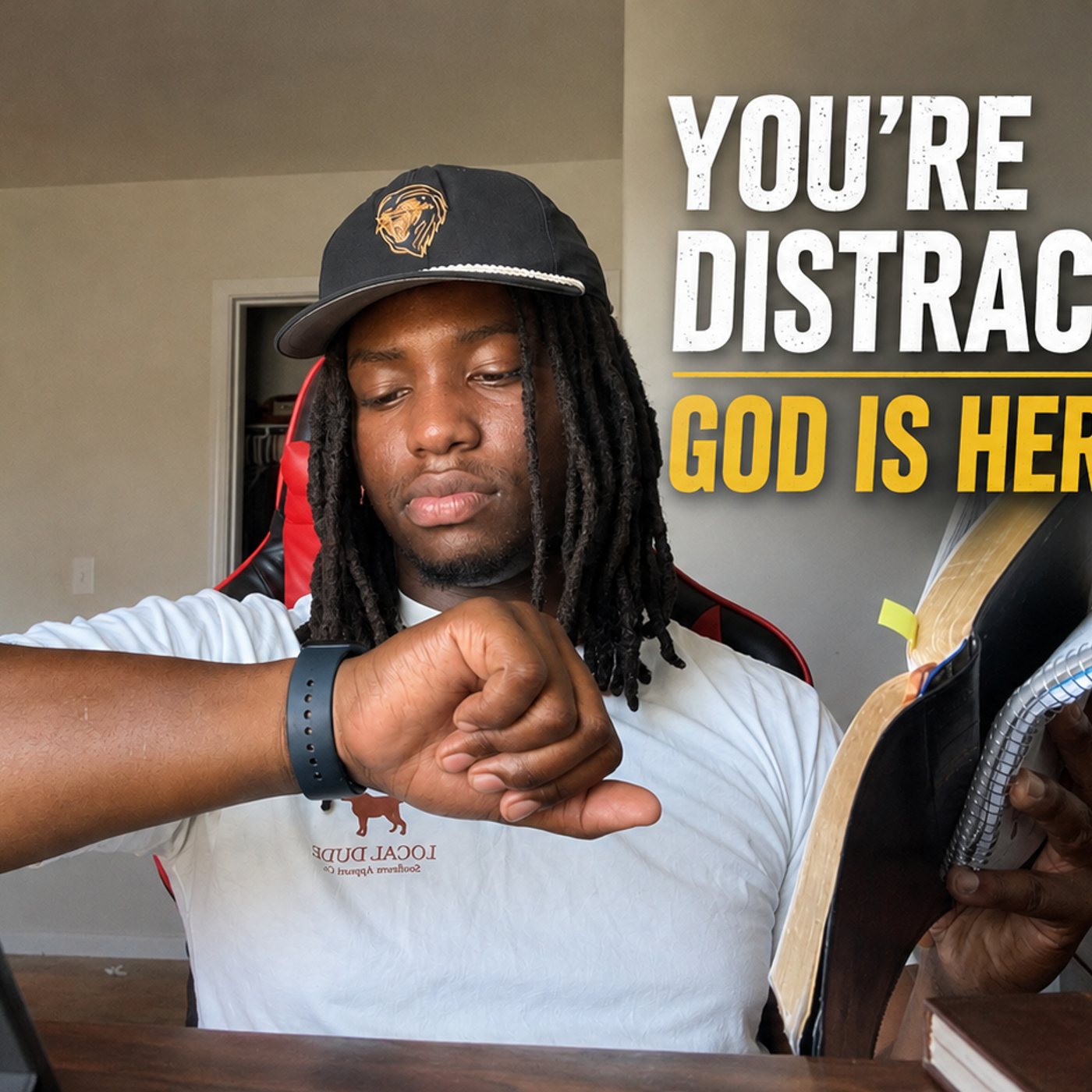 your distracted..God is waiting  episode artwork