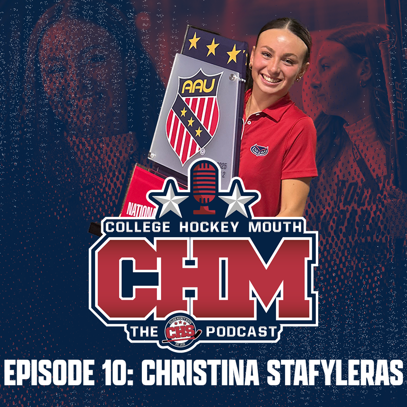 Episode 10: Christina Stafyleras | Florida Atlantic Hockey and Battle at the Beach Preview episode artwork