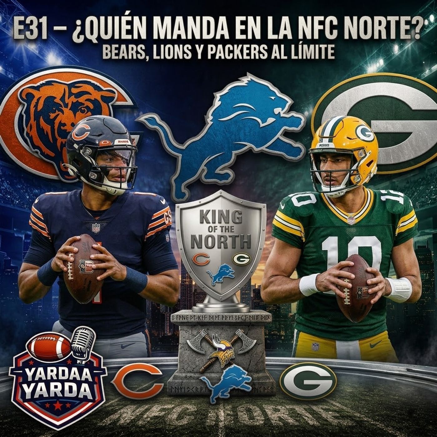 E31 - ¿Quién manda en la NFC Norte? Bears, Lions y Packers al límite episode artwork