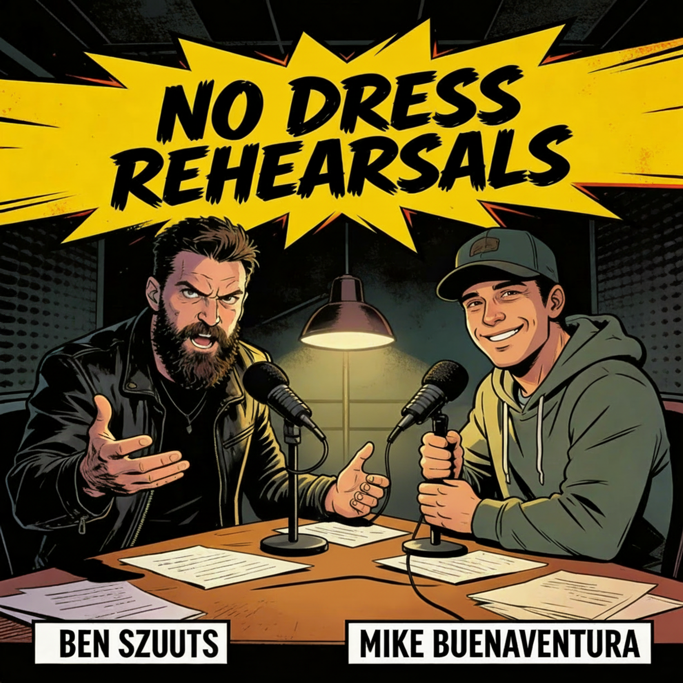 No Dress Rehearsals podcast artwork