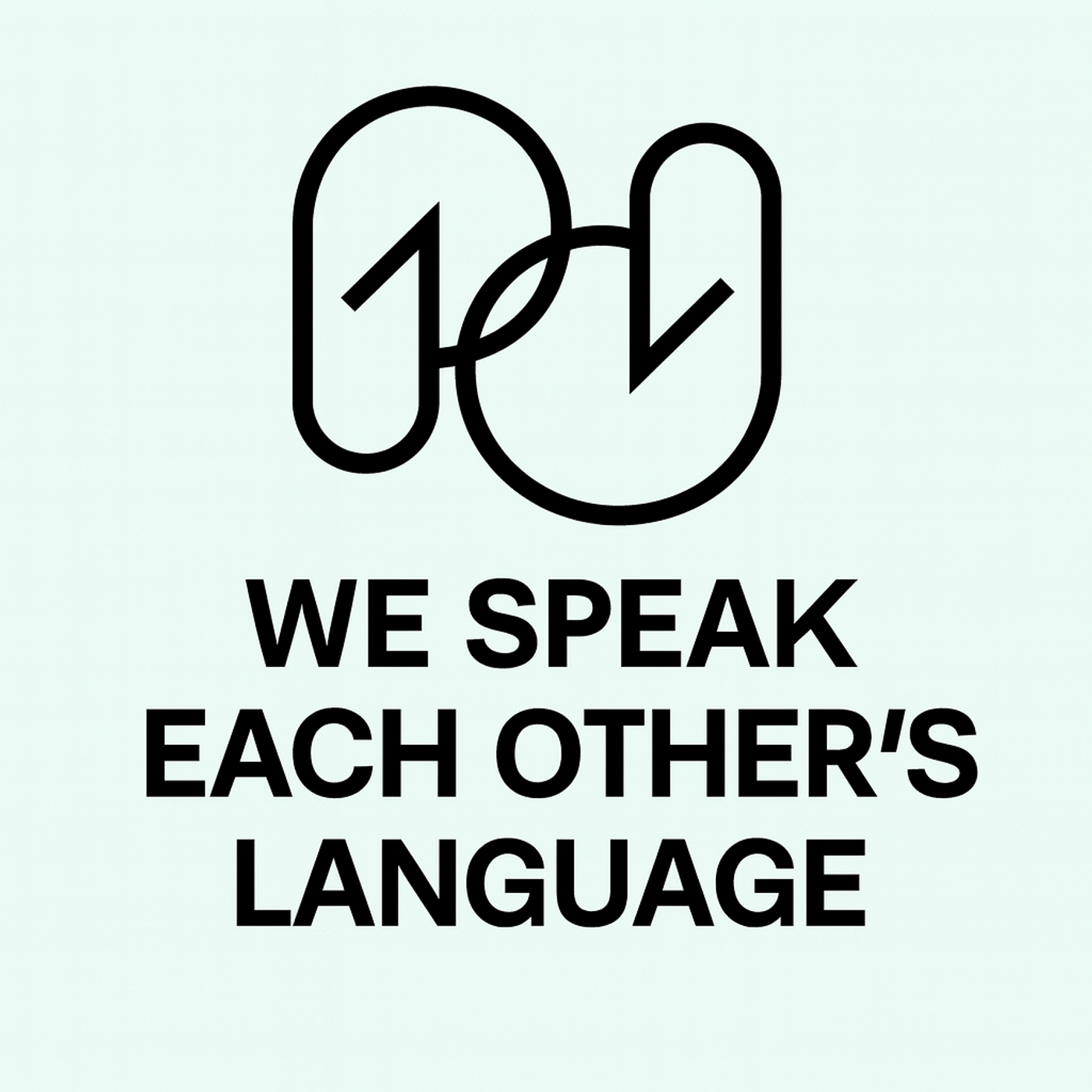 we speak each other's language podcast artwork