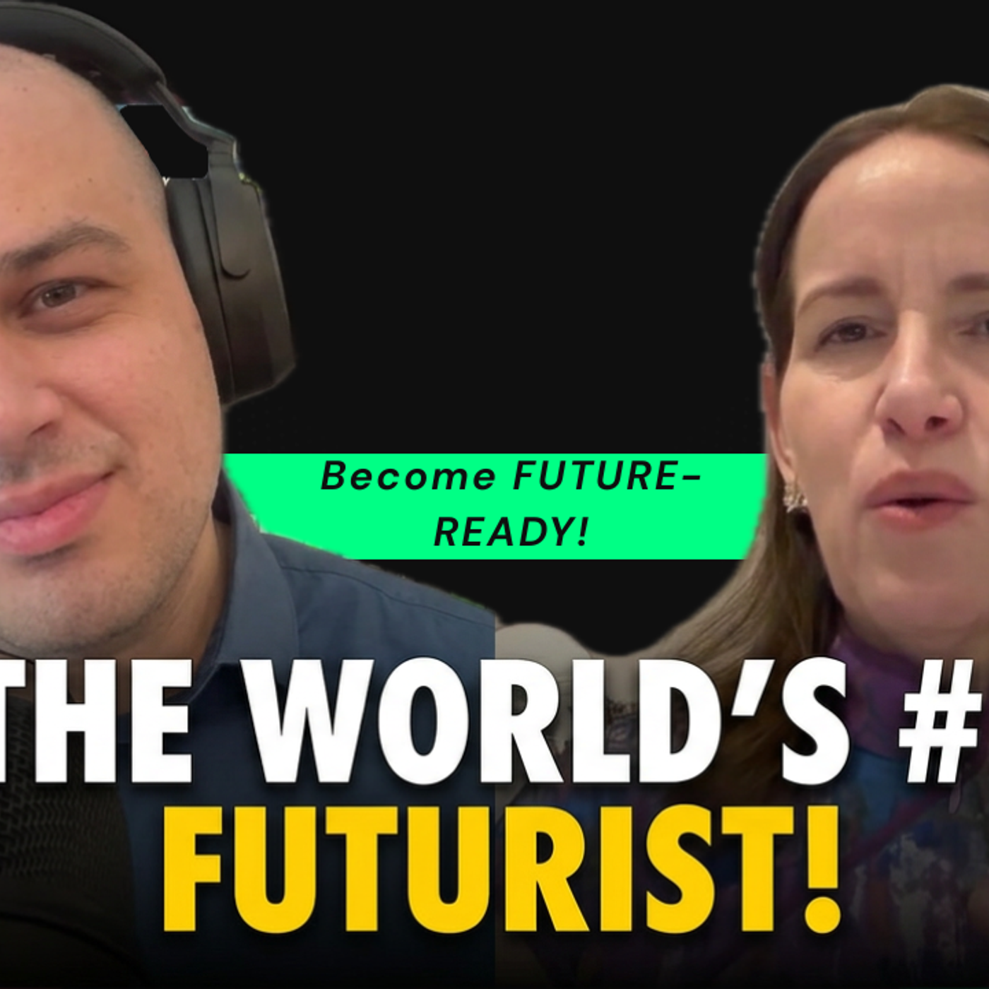 You Fear AI Taking Over? The World’s #1 Futurist Shows You The Advantage with Diana Wu David 🤖 episode artwork
