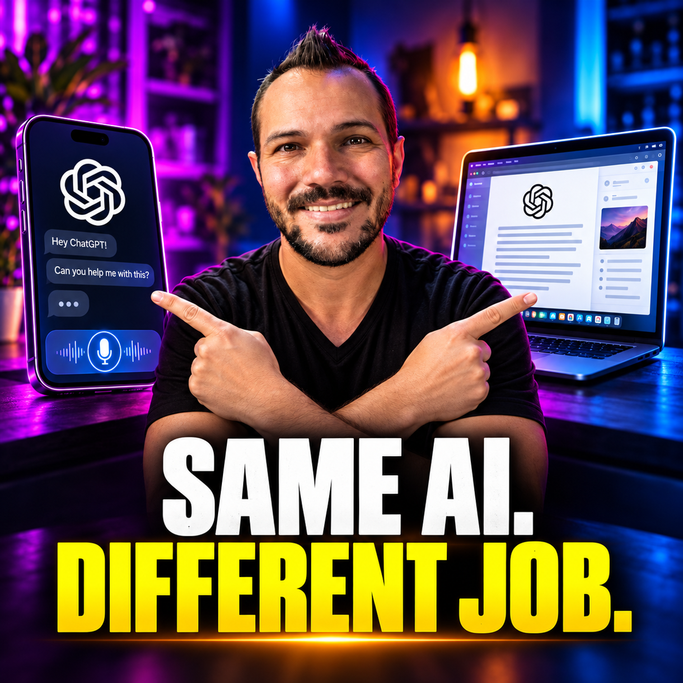 My ChatGPT Workflow: When I Use Phone, Voice, Web, and Mac Apps Episode cover