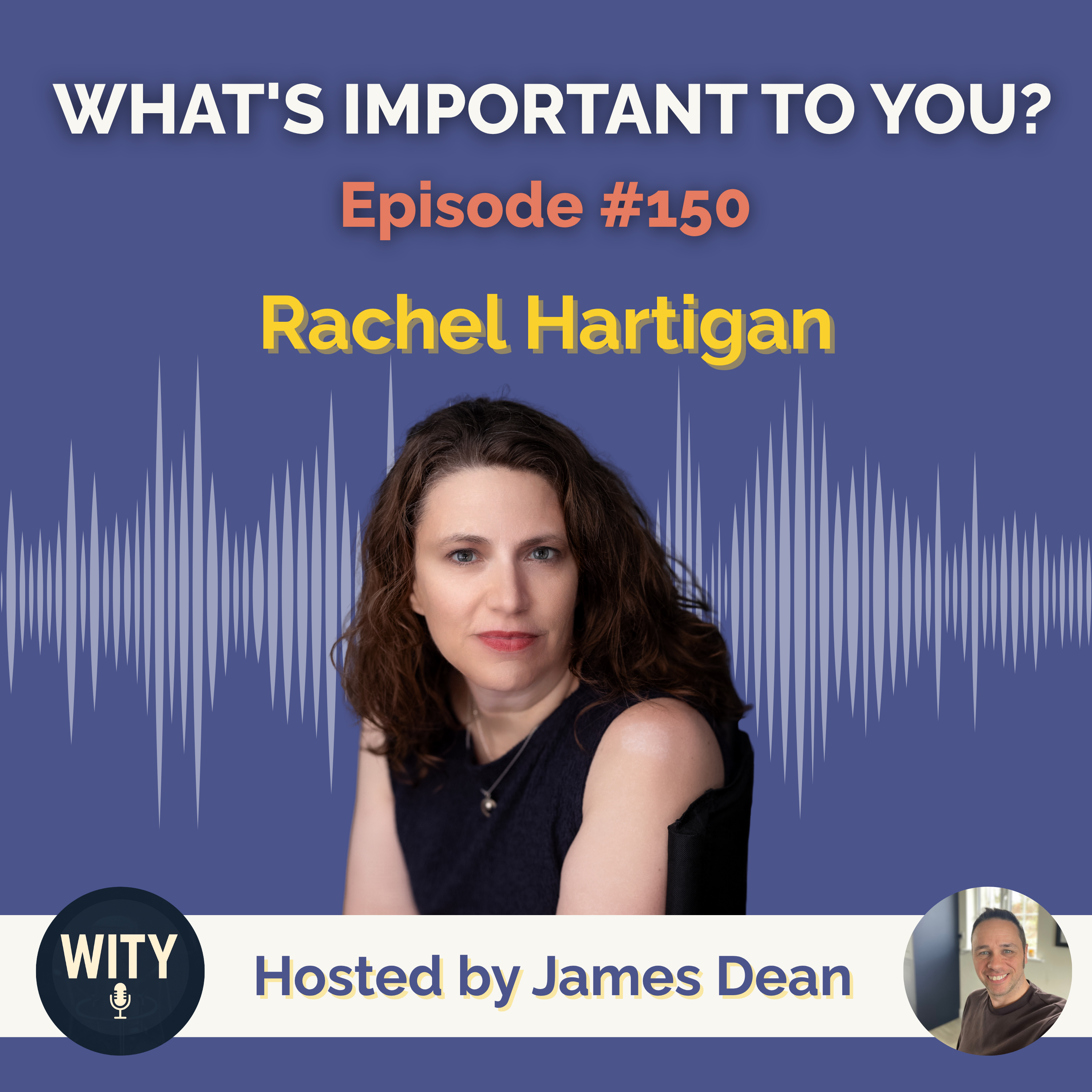 #150 – What’s Important To Rachel Hartigan – Amelia Earhart, Curiosity & The Power of Storytelling episode artwork
