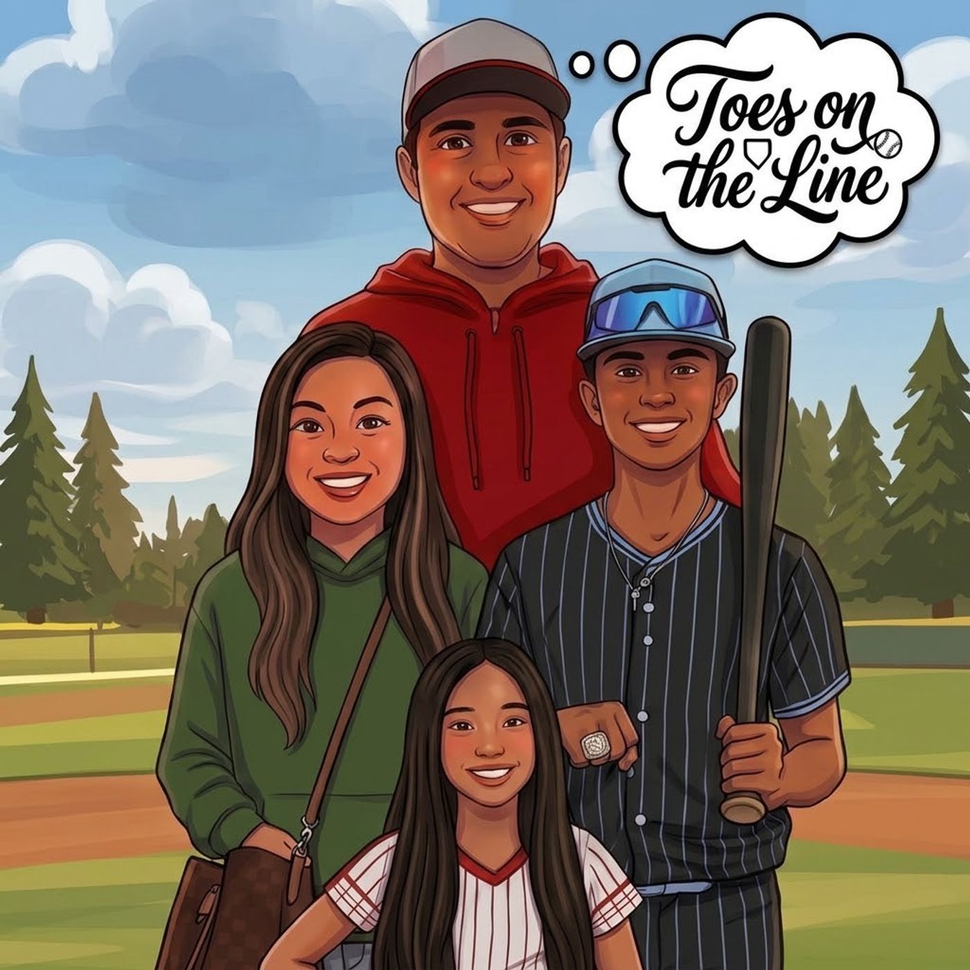 Toes on the Line podcast artwork