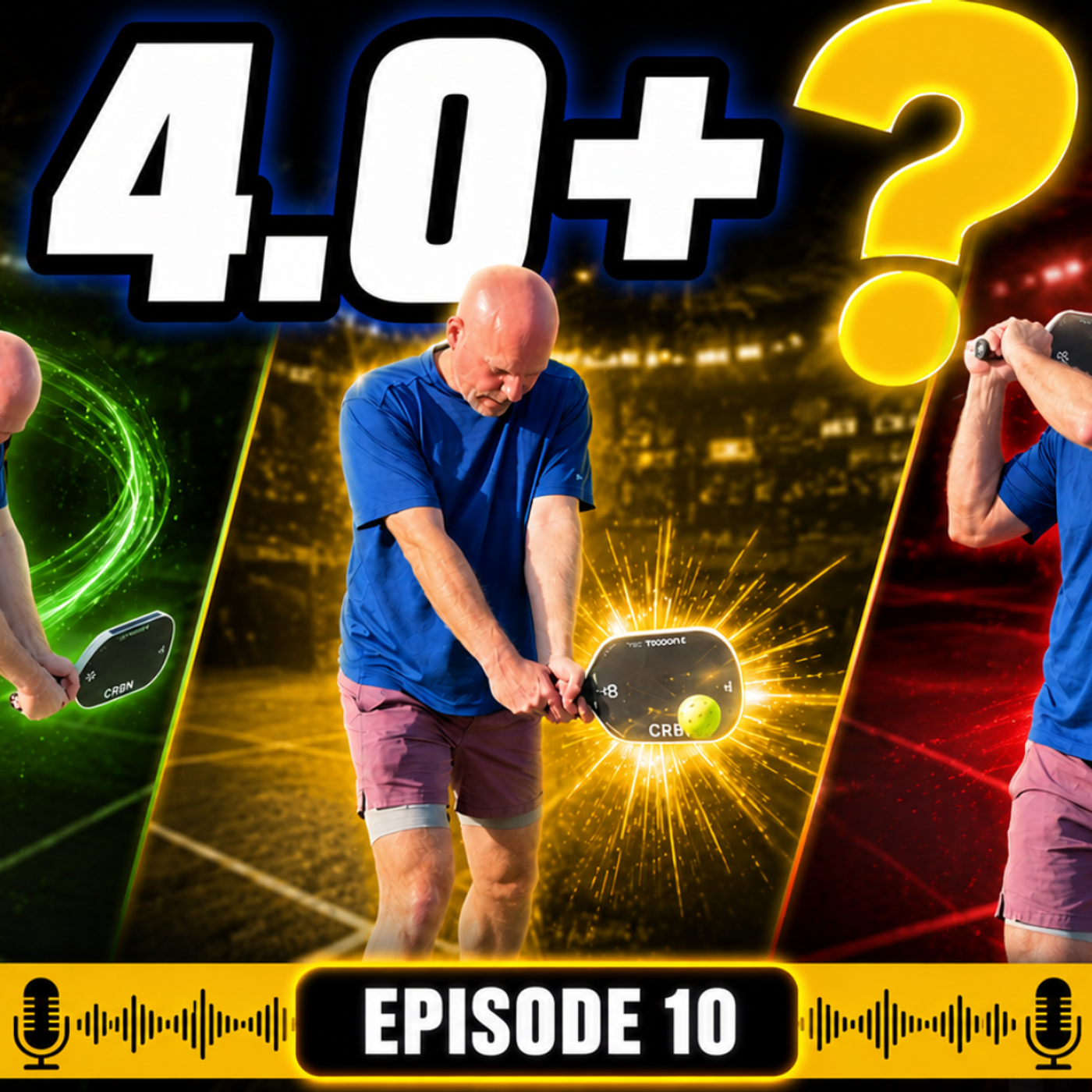 EP: 10 Is 4.0+ Possible Without a 2HB in Pickleball? episode artwork