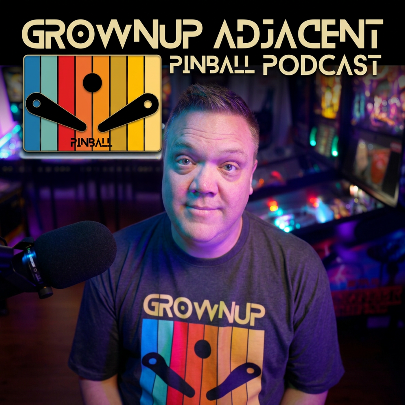 Podcast Grownup Adjacent Pinball Podcast
