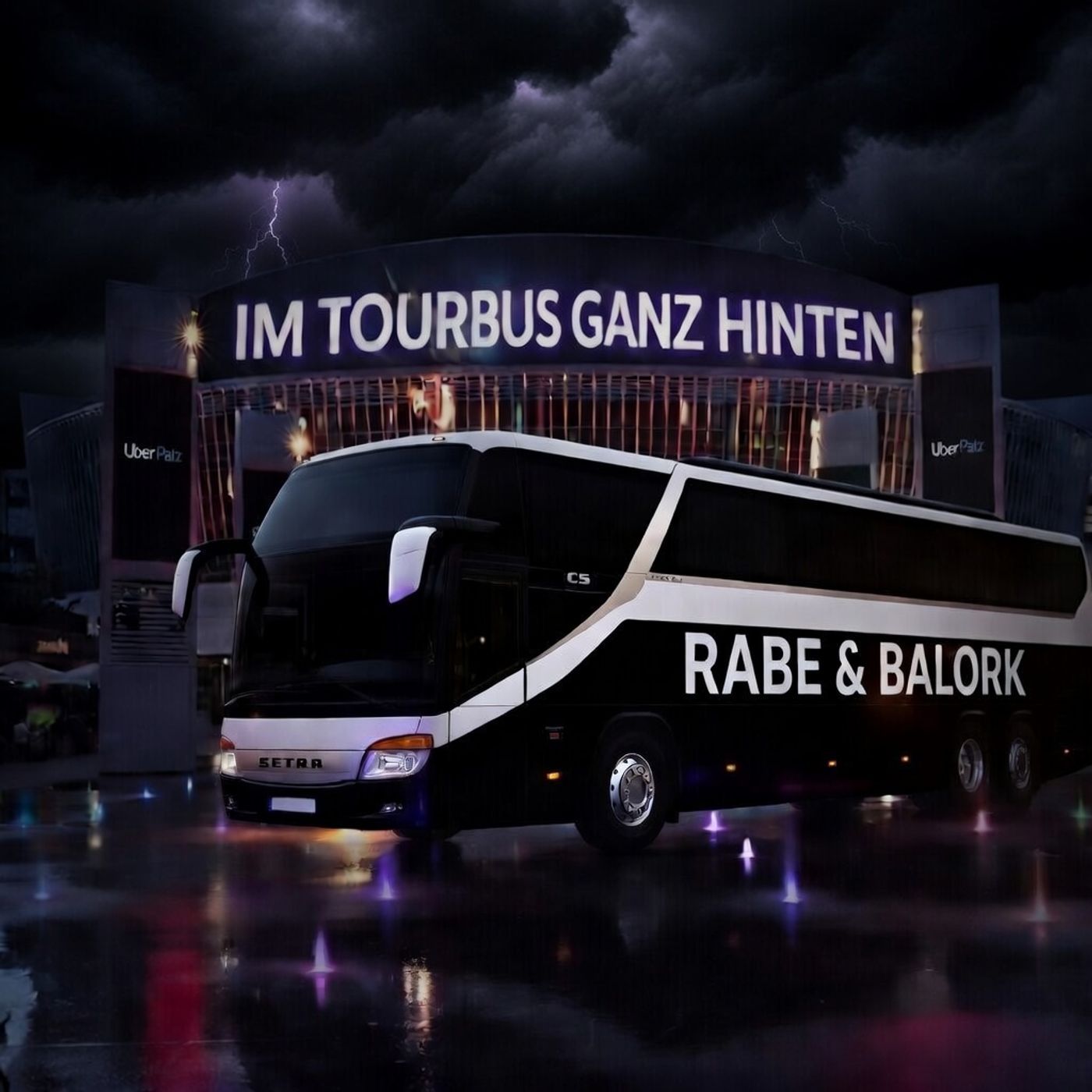 Im Tourbus ganz hinten - mit Rabe & Balork