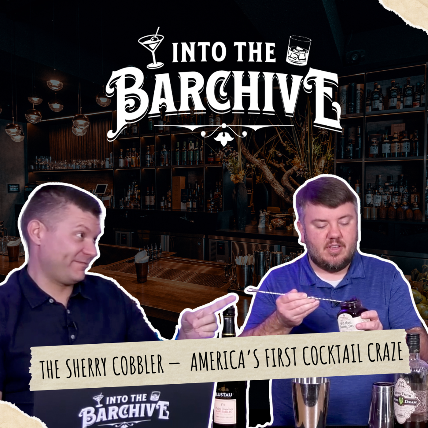 The Sherry Cobbler — Ice, Straws, and America’s First Cocktail Craze episode artwork