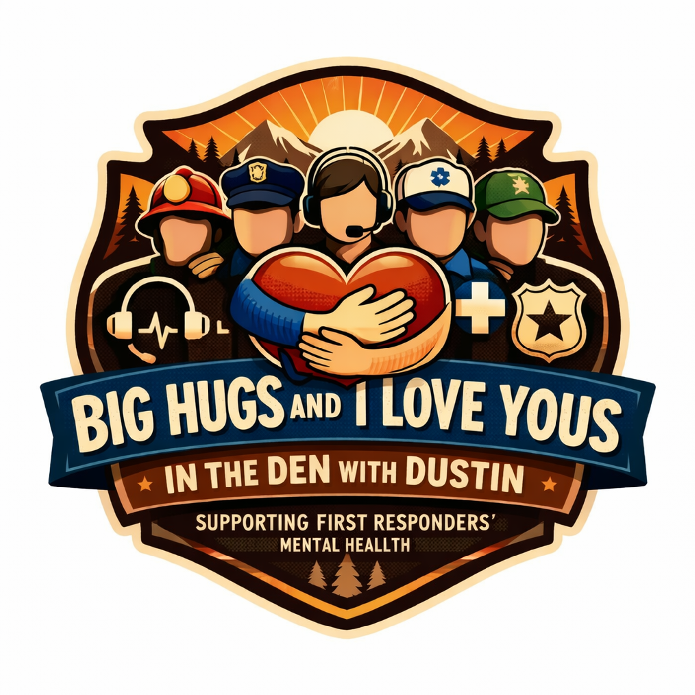 Big Hugs and I love yous: In the Den with Dustin podcast artwork