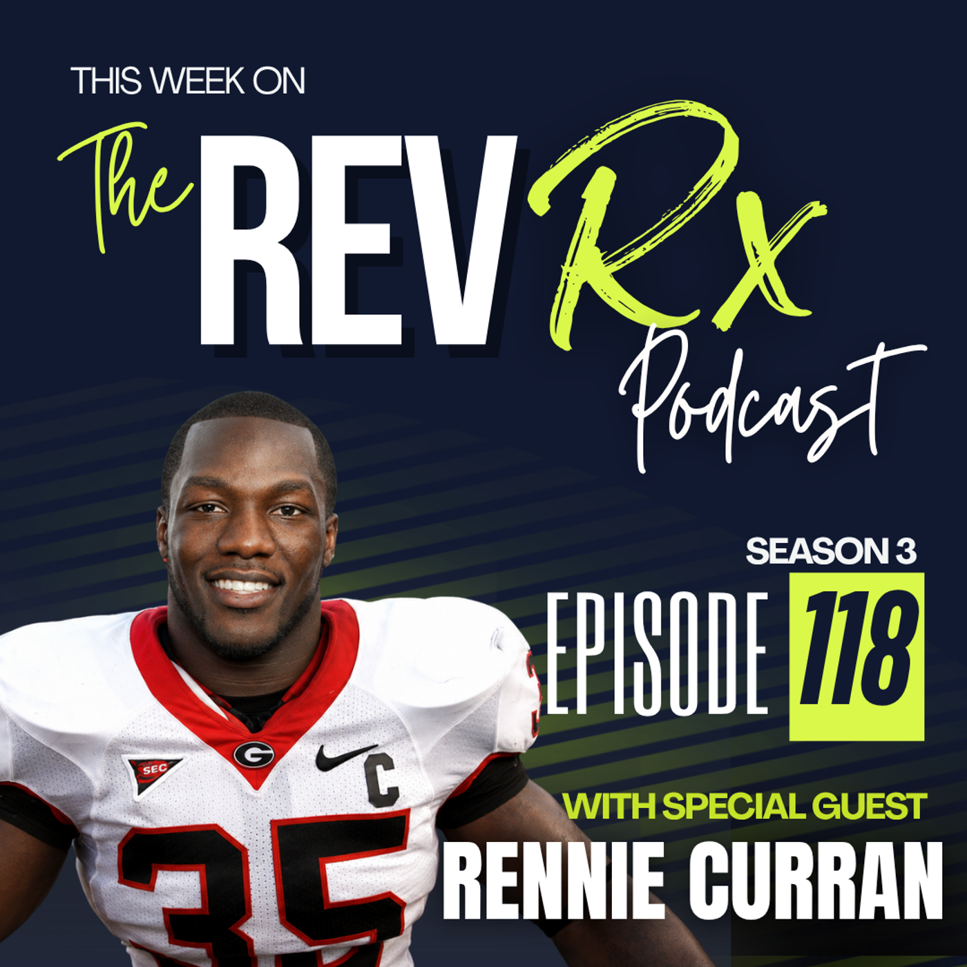 Episode 118: 'Why Not Me? From Undersized to Unstoppable' with Rennie Curran episode artwork
