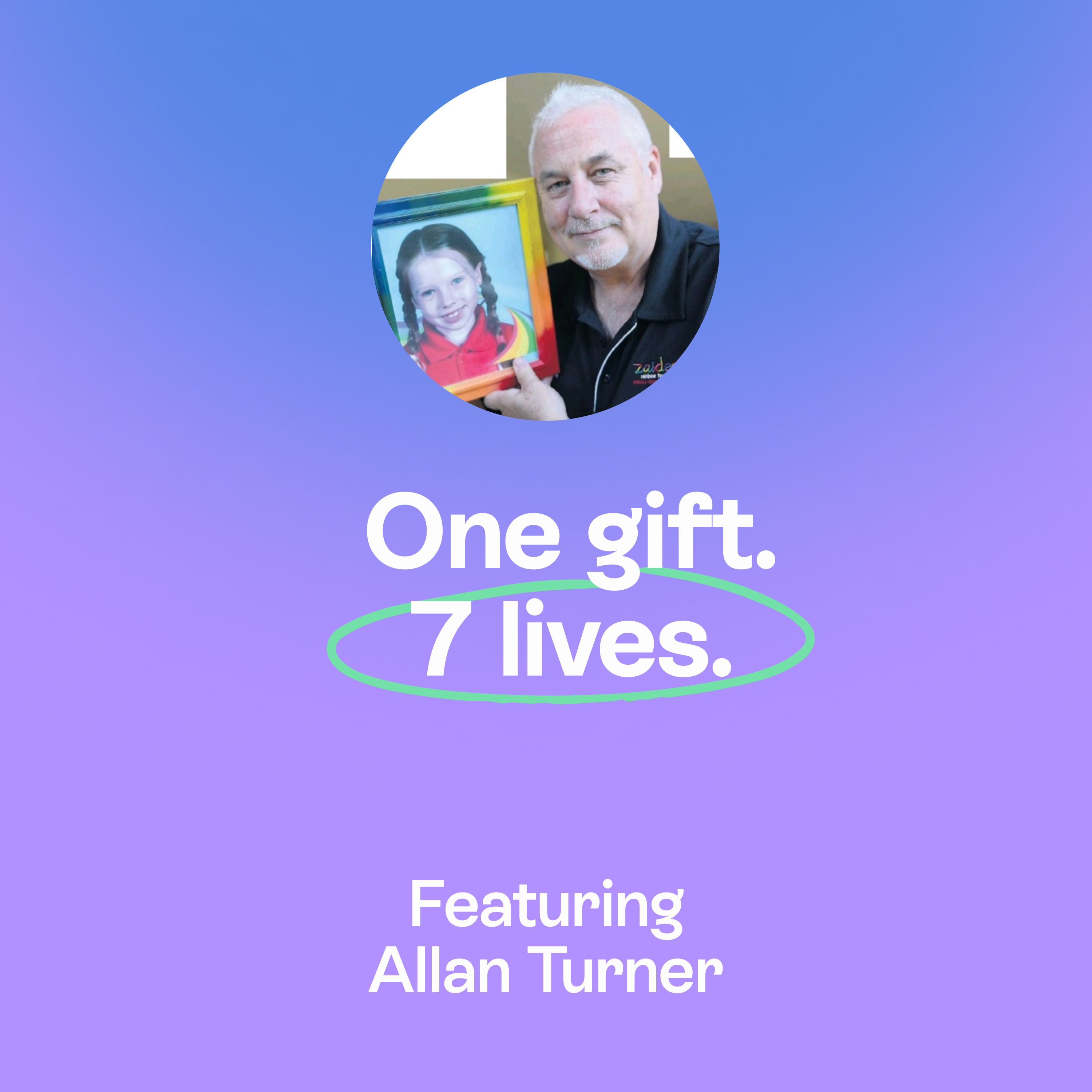 Why Australia needs opt-out organ donation | The legacy of Zaidee’s rainbow | Allan Turner episode artwork