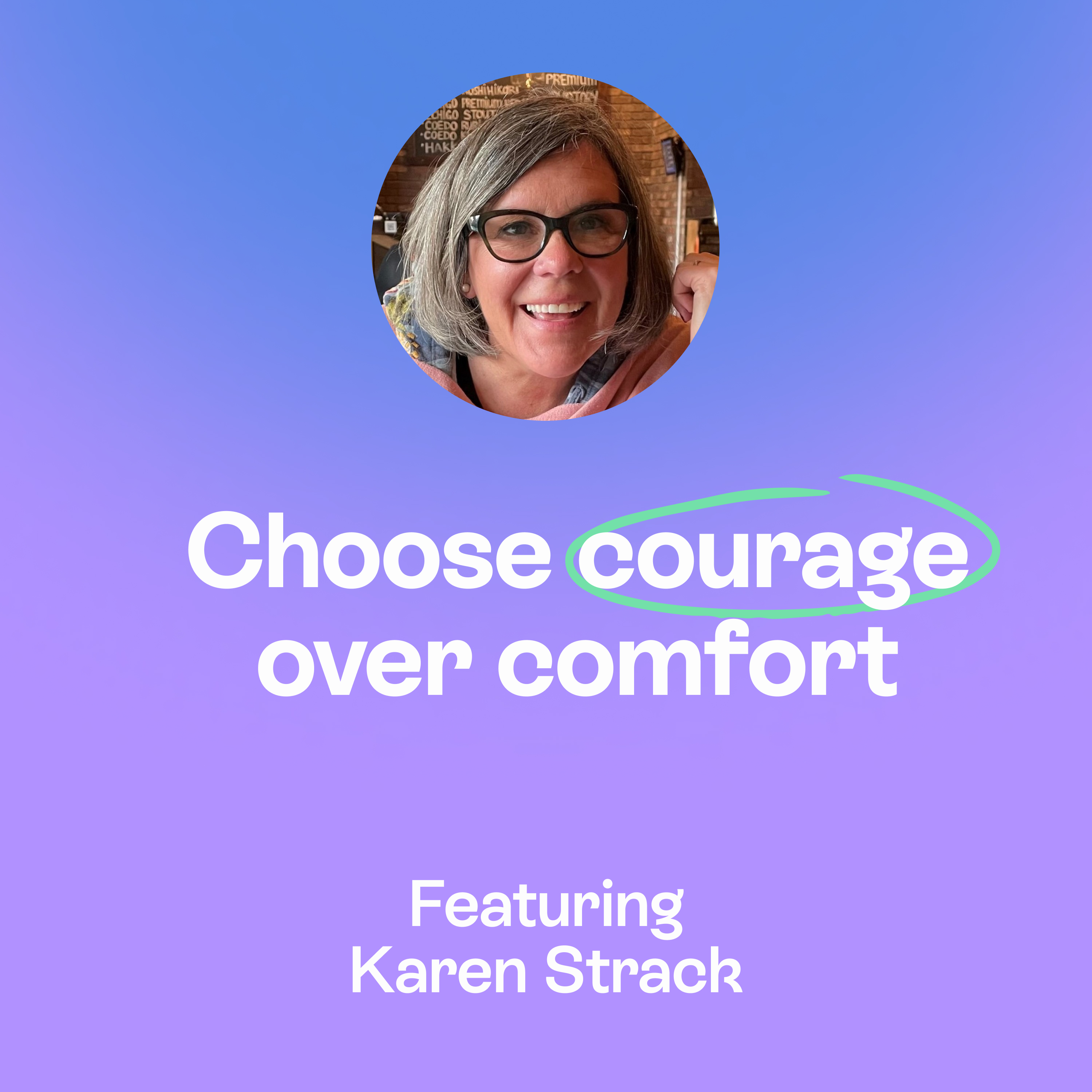 Intentional leadership, AI & human soul-centred growth | Karen Strack episode artwork
