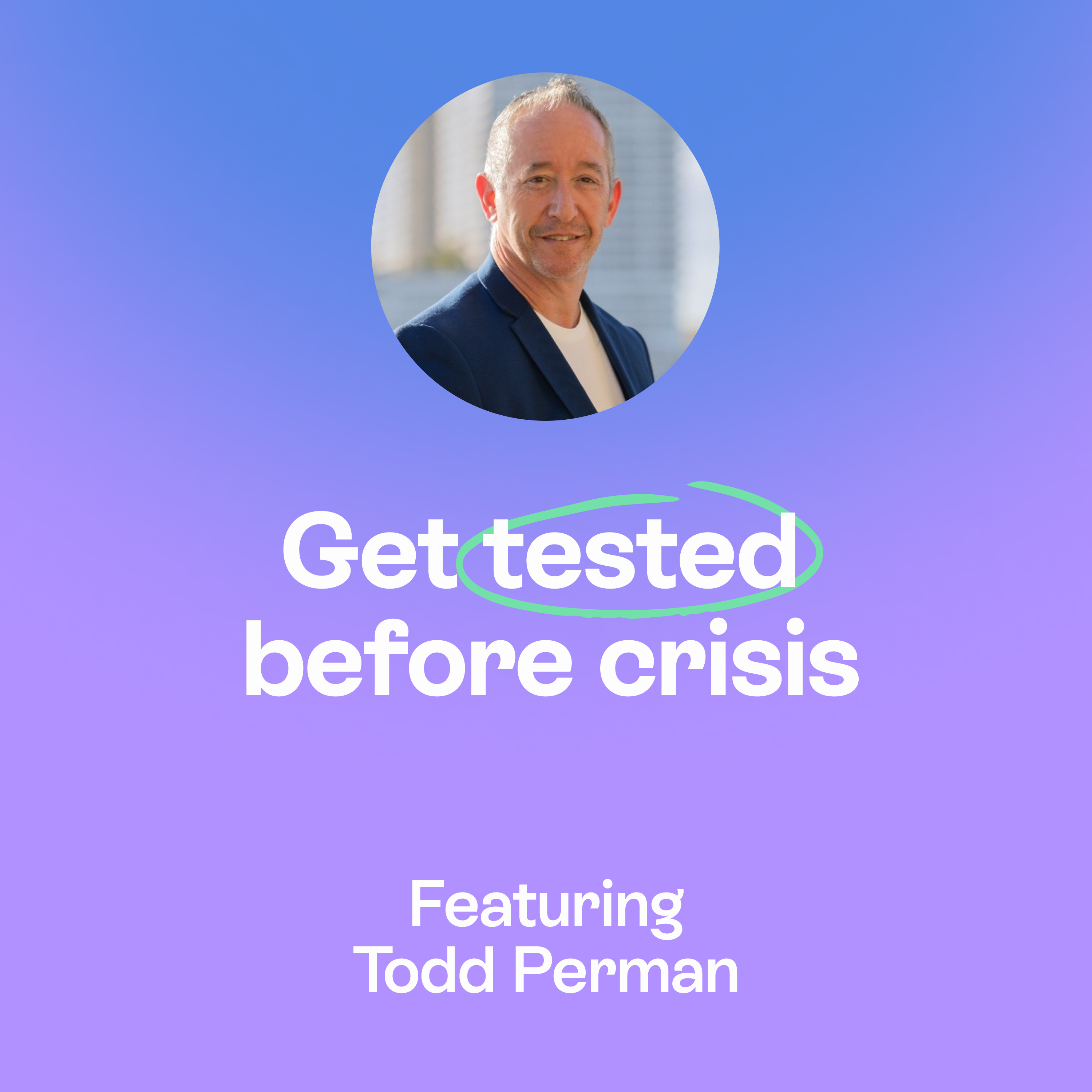Beyond sick care | Prevention, longevity & conscious capital | Todd Perman episode artwork