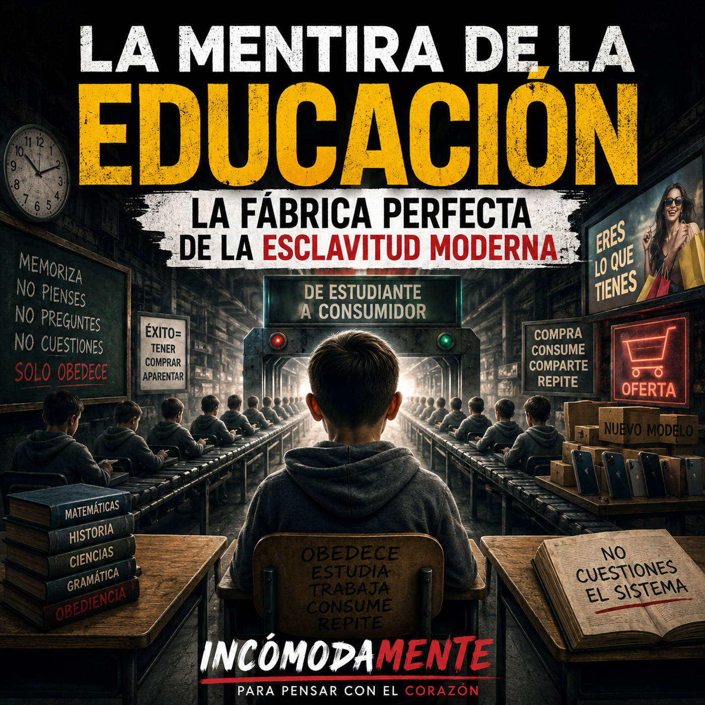 “La Escuela Nunca Fue Para Educarte”
La Fábrica Perfecta de la Esclavitud Moderna episode artwork