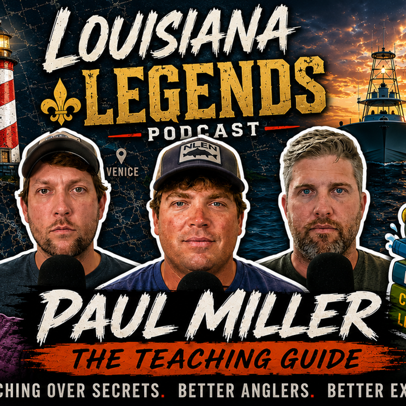 Captain Paul Miller | Nearshore Fishing, Venice, and Building Better Anglers episode artwork