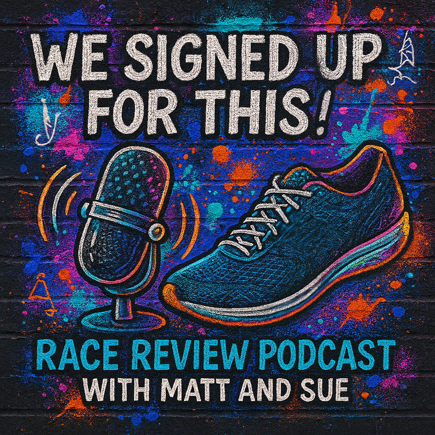 We Signed Up For This! Race Review Podcast with Matt and Sue