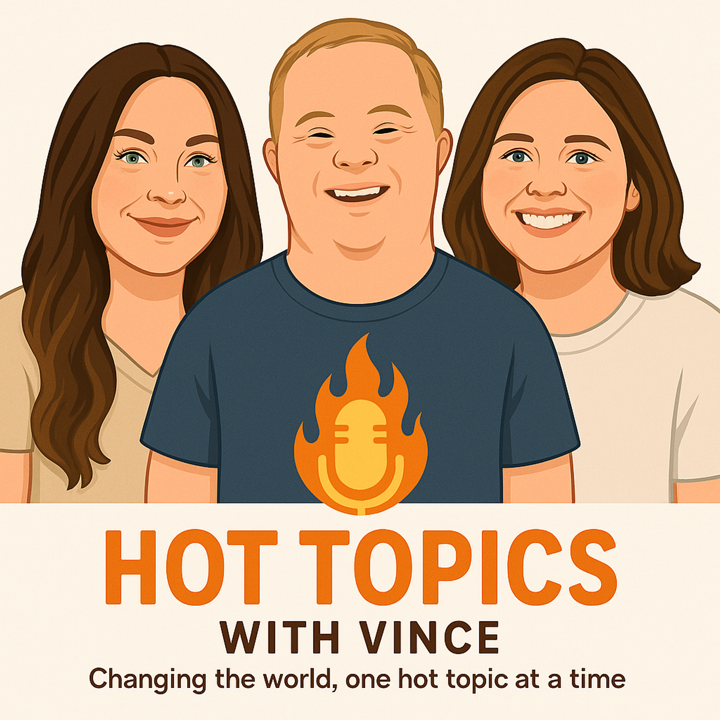 Hot Topics with Vince podcast artwork