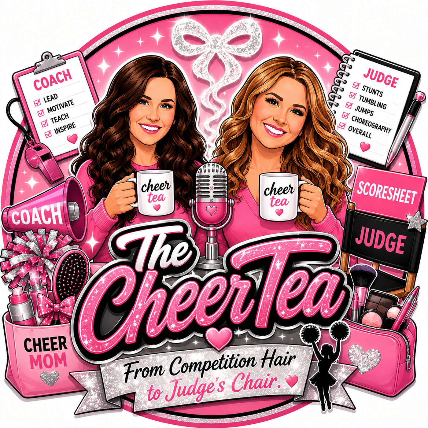 The Cheer Tea podcast artwork