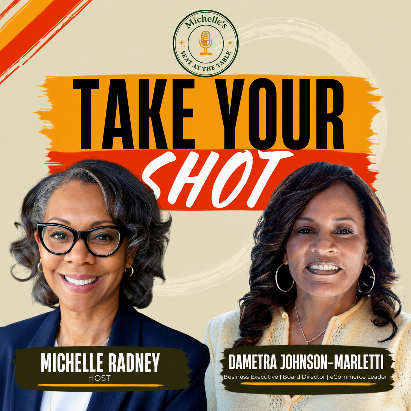 EP 16 - Former Microsoft VP's Best Career Advice: Take Your Shot | Dametra Johnson-Marletti episode artwork