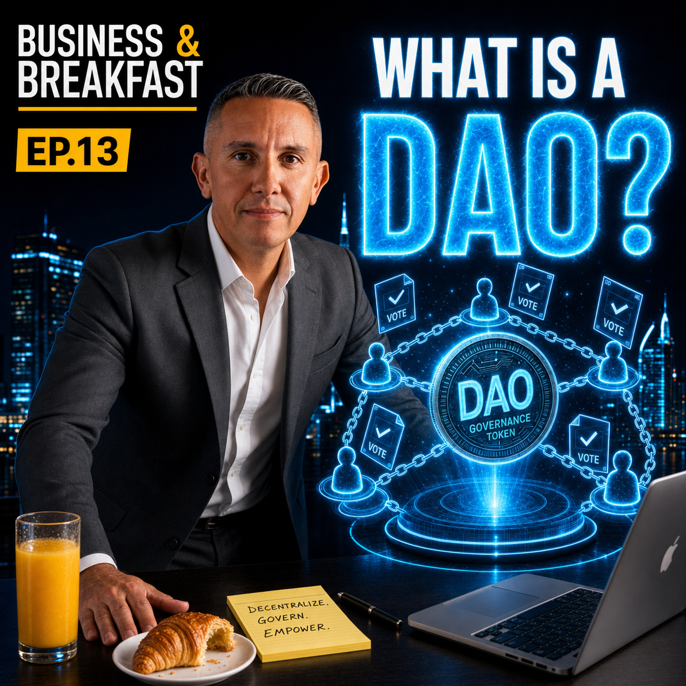 What Is a DAO? How Web3 is Replacing the Board of Directors | Business & Breakfast EP.13 episode artwork