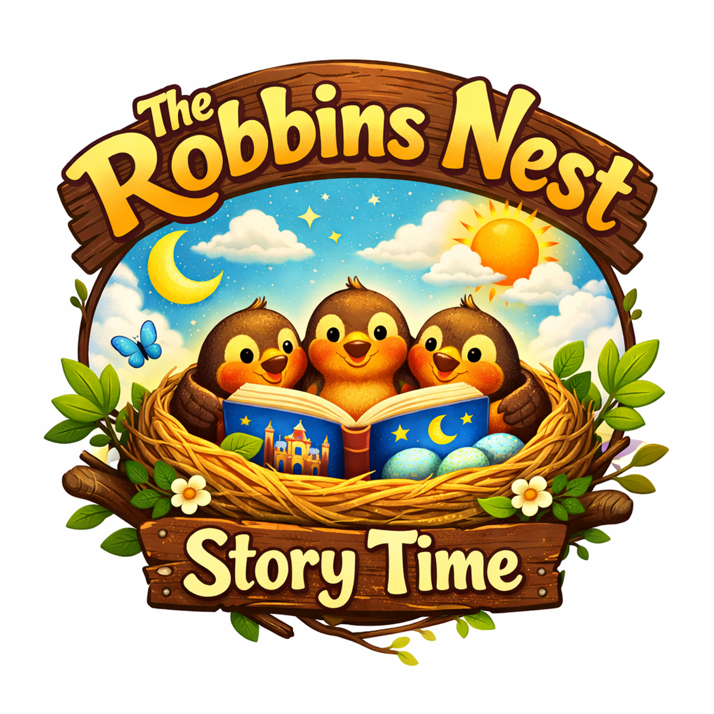 The Robbins Nest Story Time podcast artwork