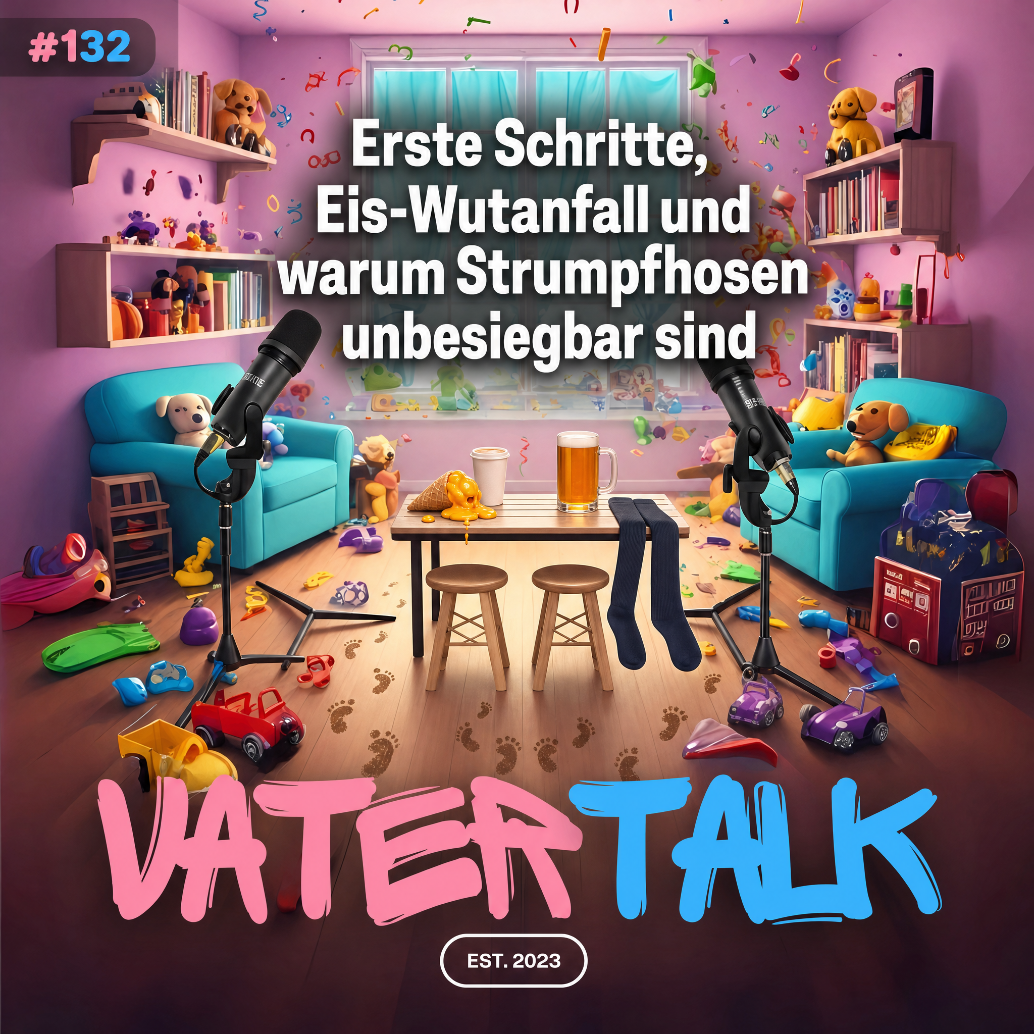 #132 Erste Schritte, Eis-Wutanfall und warum Strumpfhosen unbesiegbar sind
 episode artwork