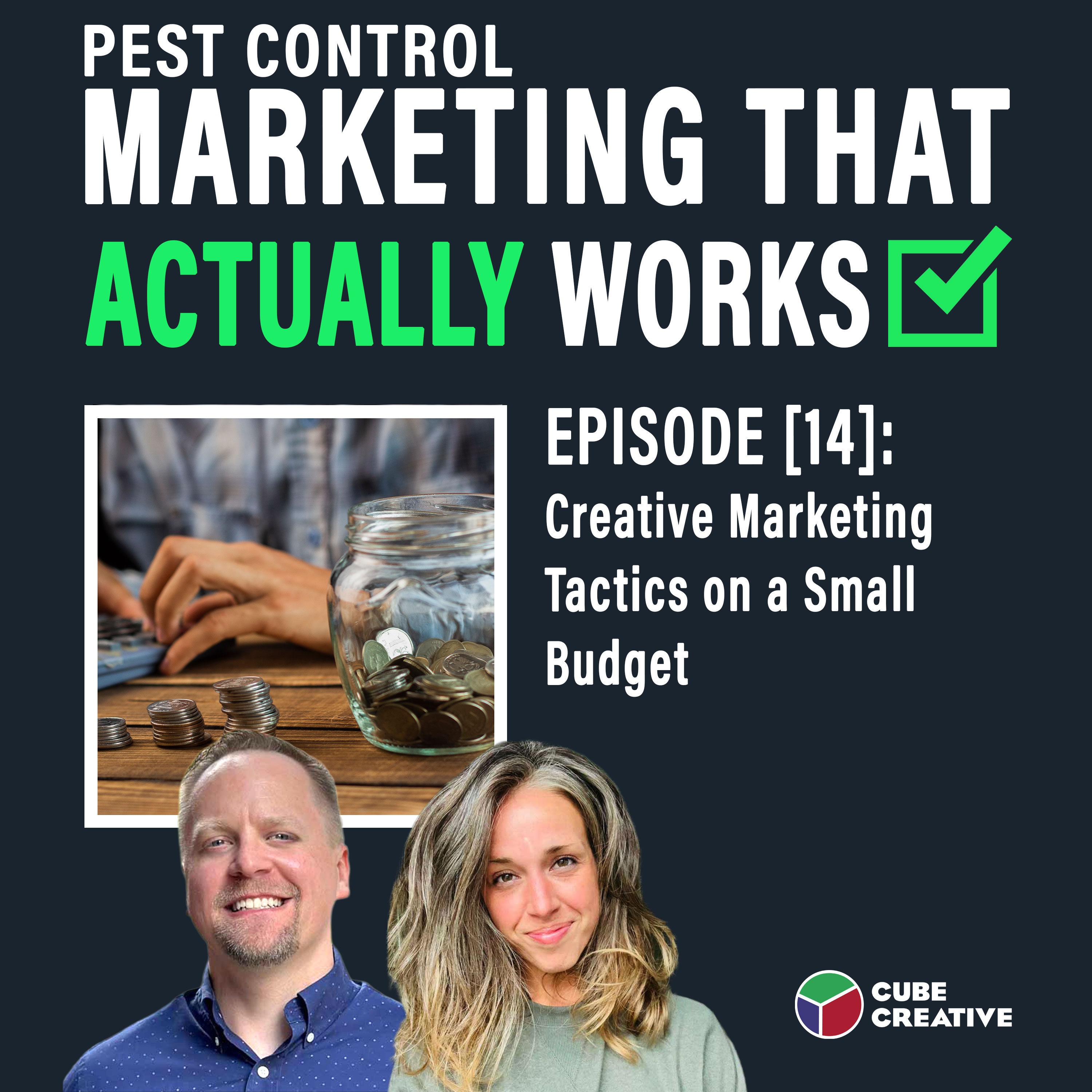 Creative Marketing Tactics on a Small Budget episode artwork