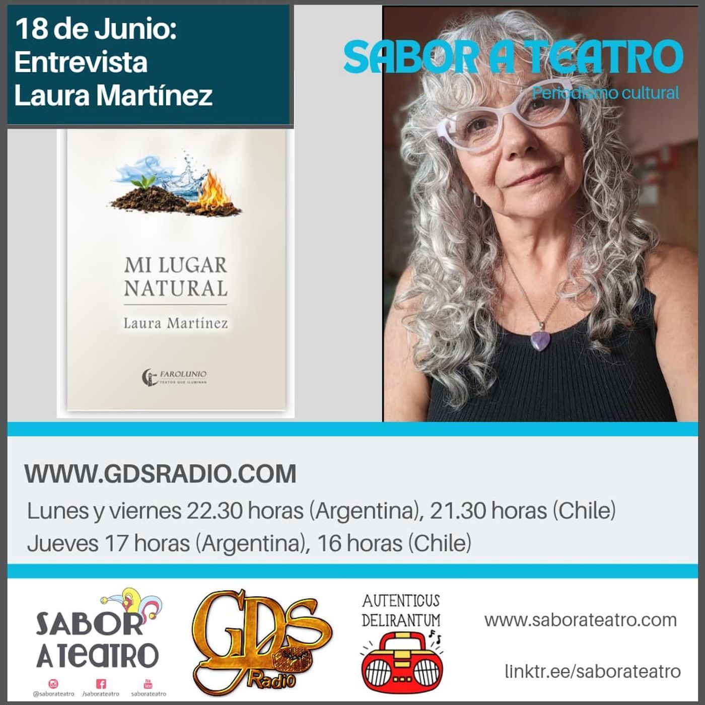 Sabor a teatro. Hoy: Laura Martinez episode artwork