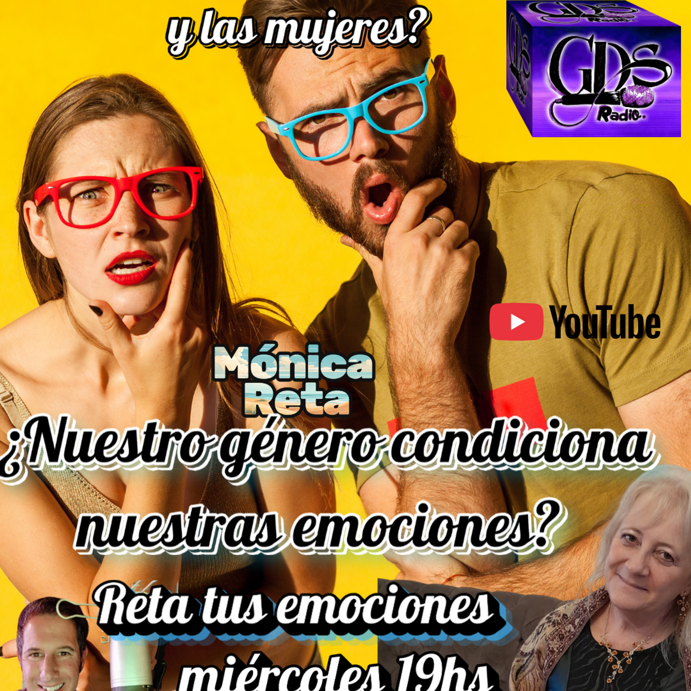 ¿Sienten distinto hombres y mujeres? Reta tus emociones con Mónica Reta episode artwork