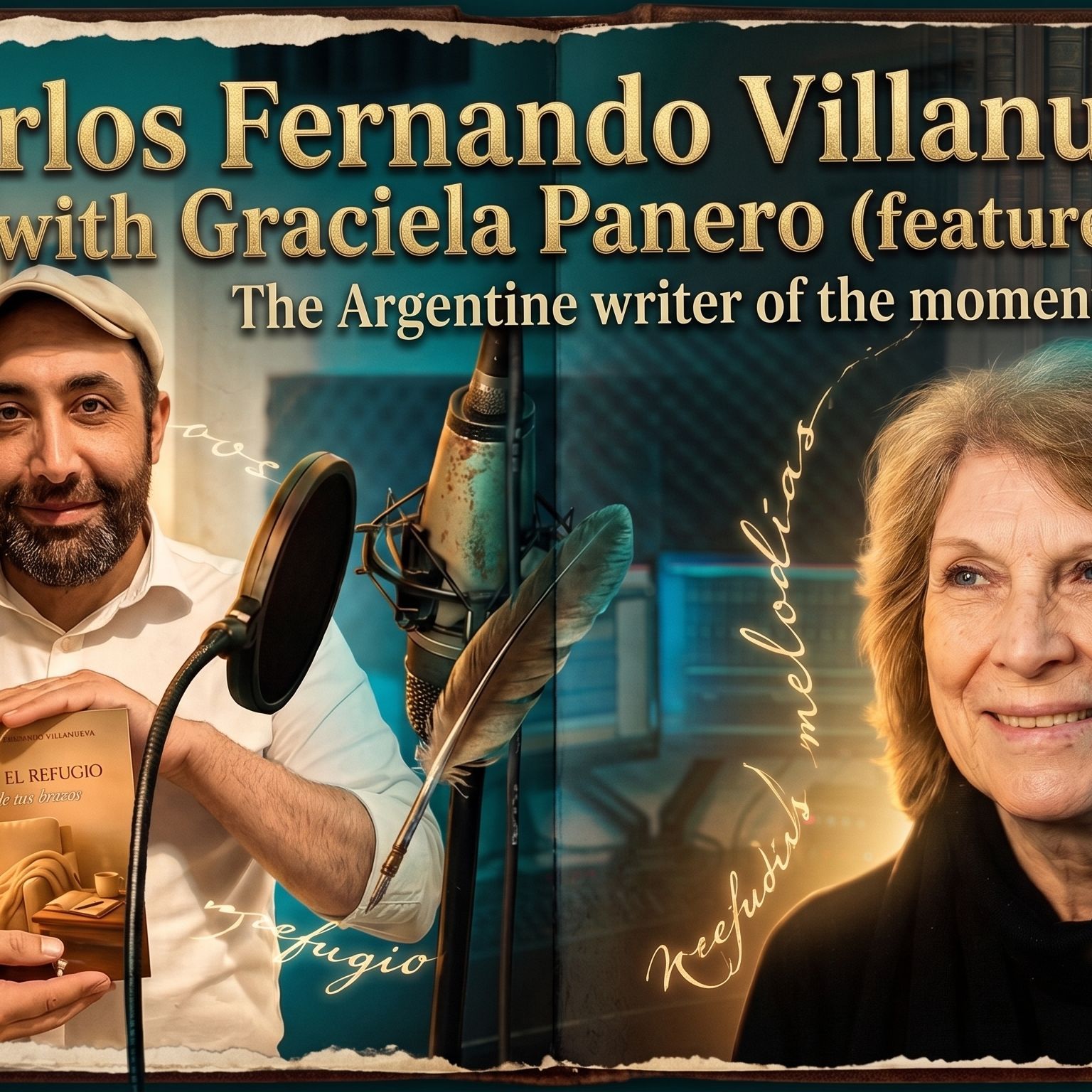Carlos Fernando Villanueva en Backtage TV episode artwork
