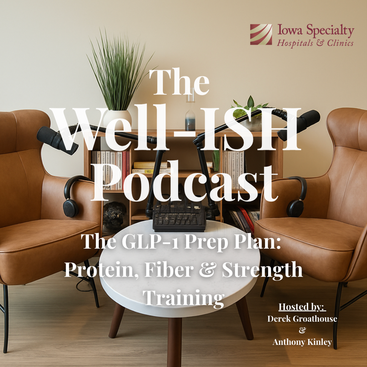 Episode 034 - The GLP-1 Prep Plan: Protein, Fiber & Strength Training | The Well-ISH Podcast episode artwork