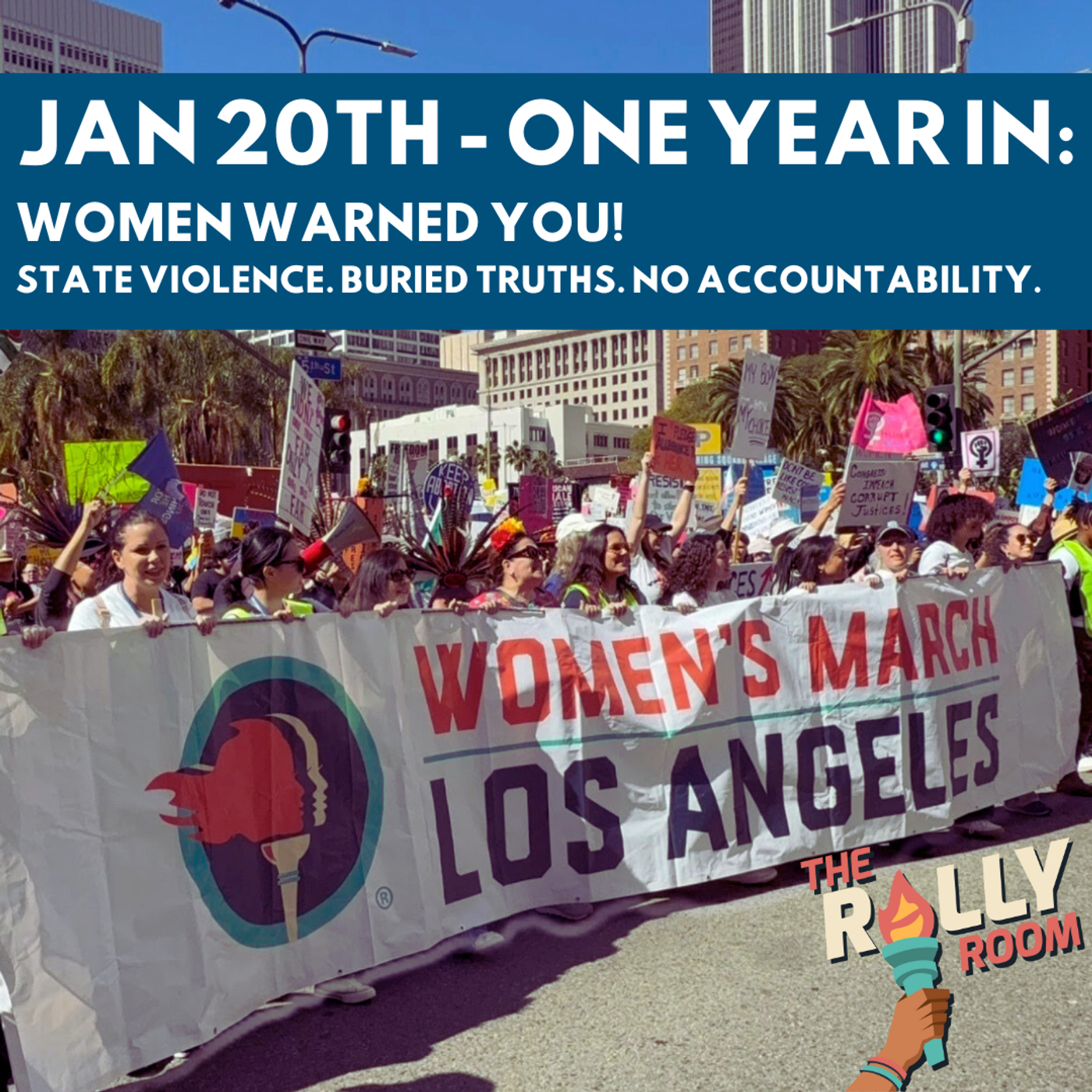 Jan 20th - One Year In:
WOMEN WARNED YOU! episode artwork