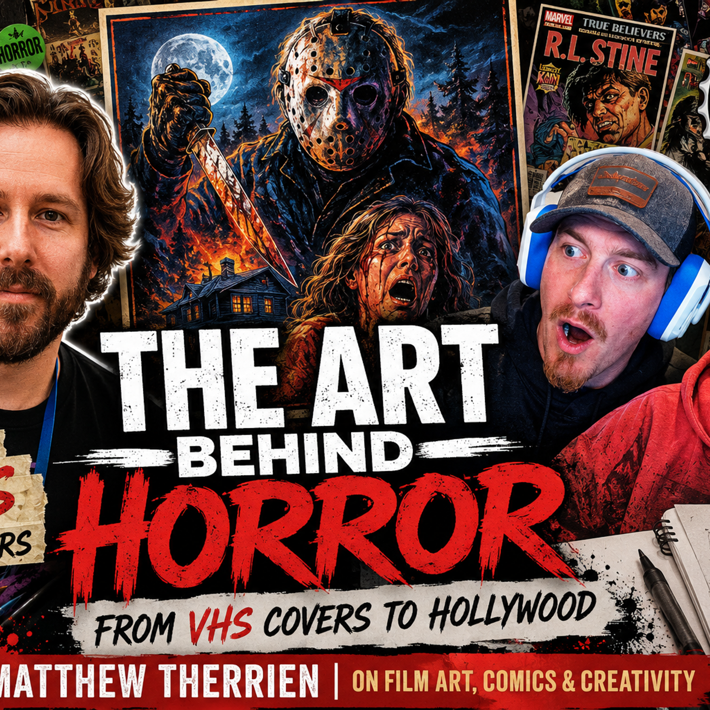 Ep. 22: Behind the Poster: Matthew Therrien on Film Art, Comics & Creativity episode artwork