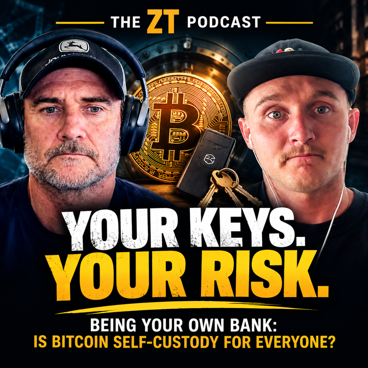 Being Your Own Bank: Is Bitcoin Self-Custody For Everyone? episode artwork