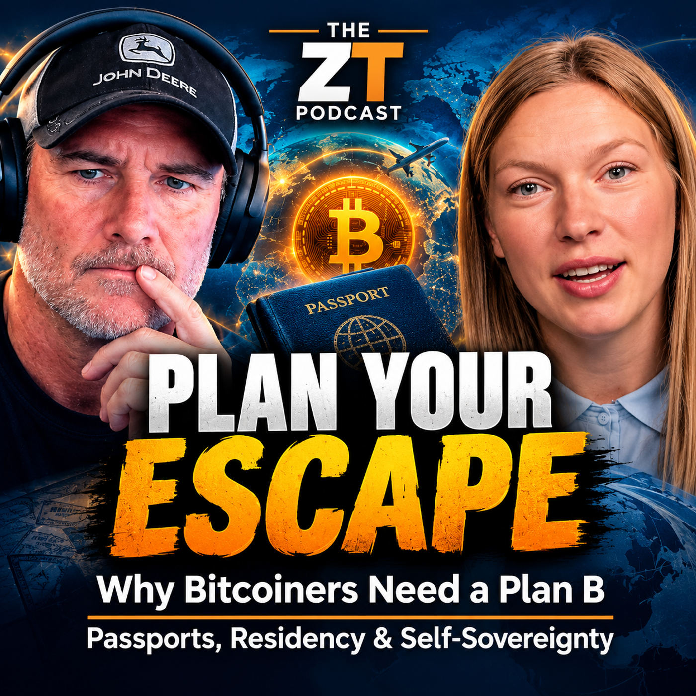 Why Bitcoiners Need A Plan B | Passports, Residency & Self-Sovereignty episode artwork