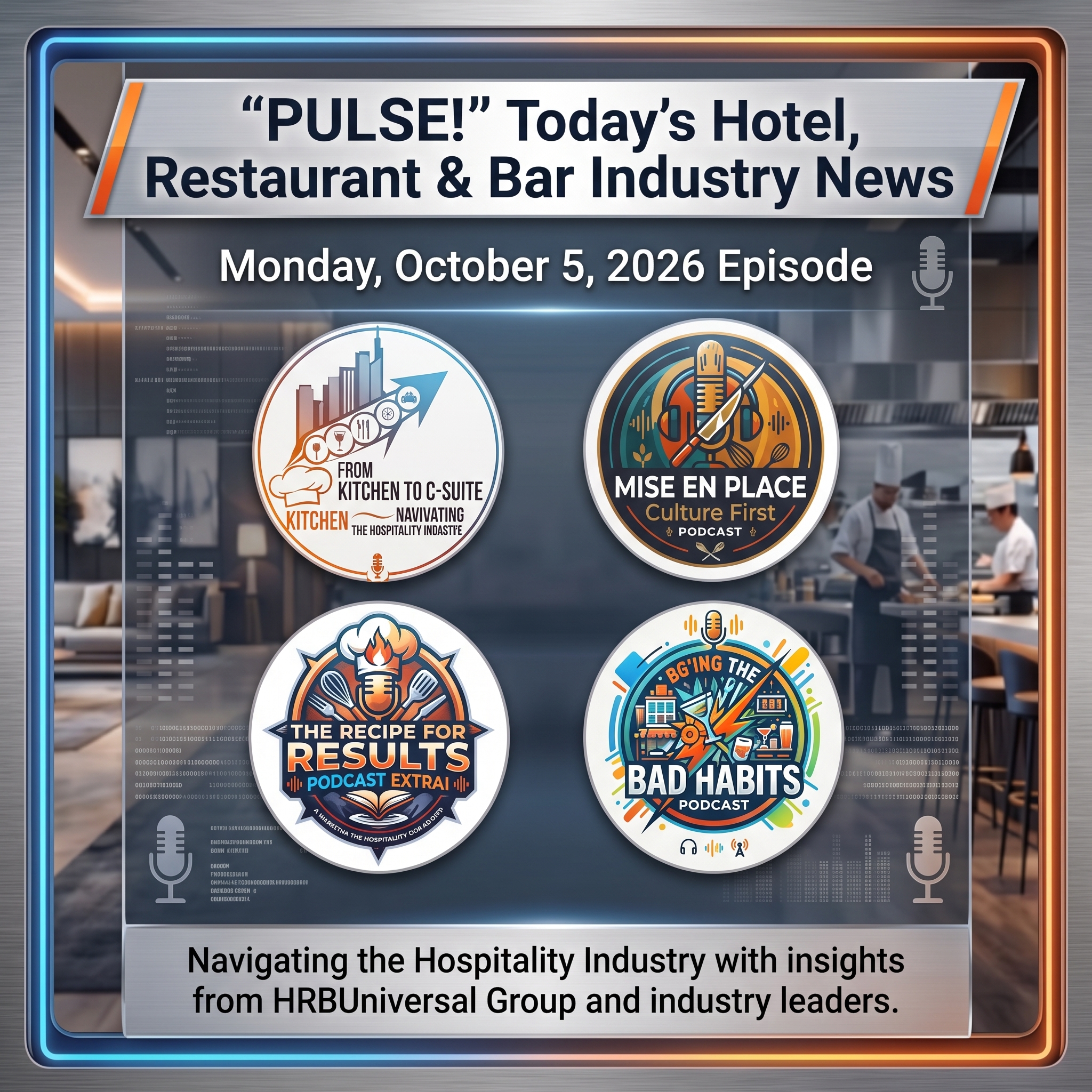 PULSE! Today’s Hotel, Restaurant & Bar Industry News Deep Dive | 10/05/2026 Episode episode artwork