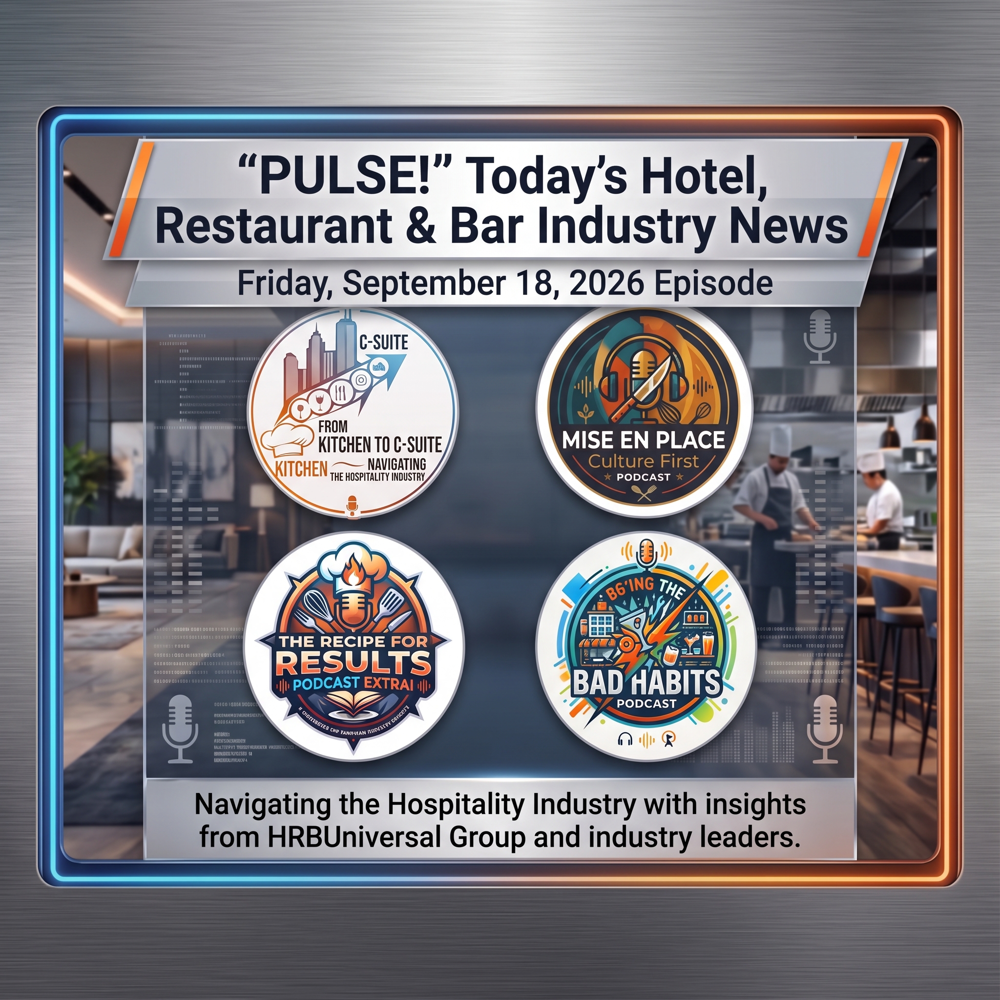 PULSE! Today’s Hotel, Restaurant & Bar Industry News Deep Dive | 09/18/2026 Episode episode artwork