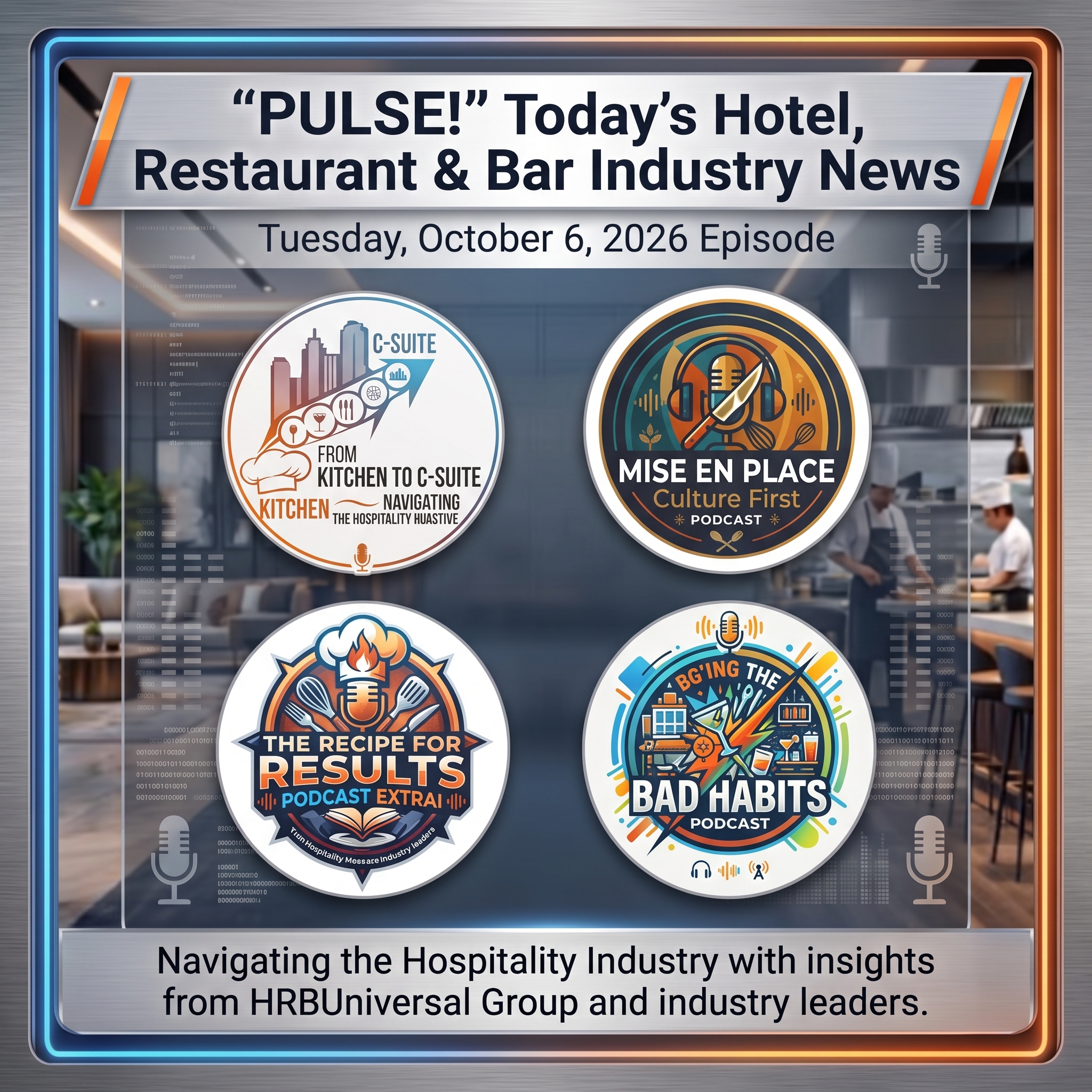 PULSE! Today’s Hotel, Restaurant & Bar Industry News Deep Dive | 10/07/2026 Episode episode artwork