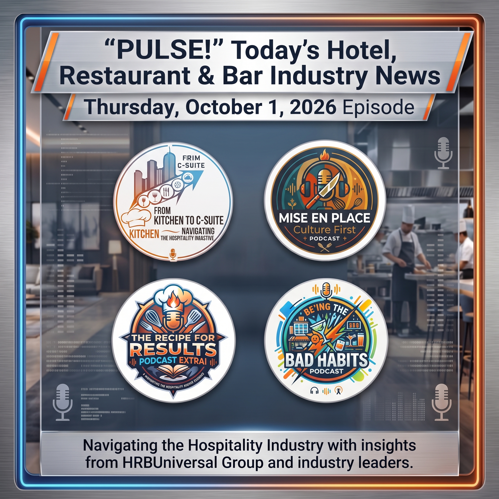 PULSE! Today’s Hotel, Restaurant & Bar Industry News Deep Dive | 10/01/2026 Episode episode artwork