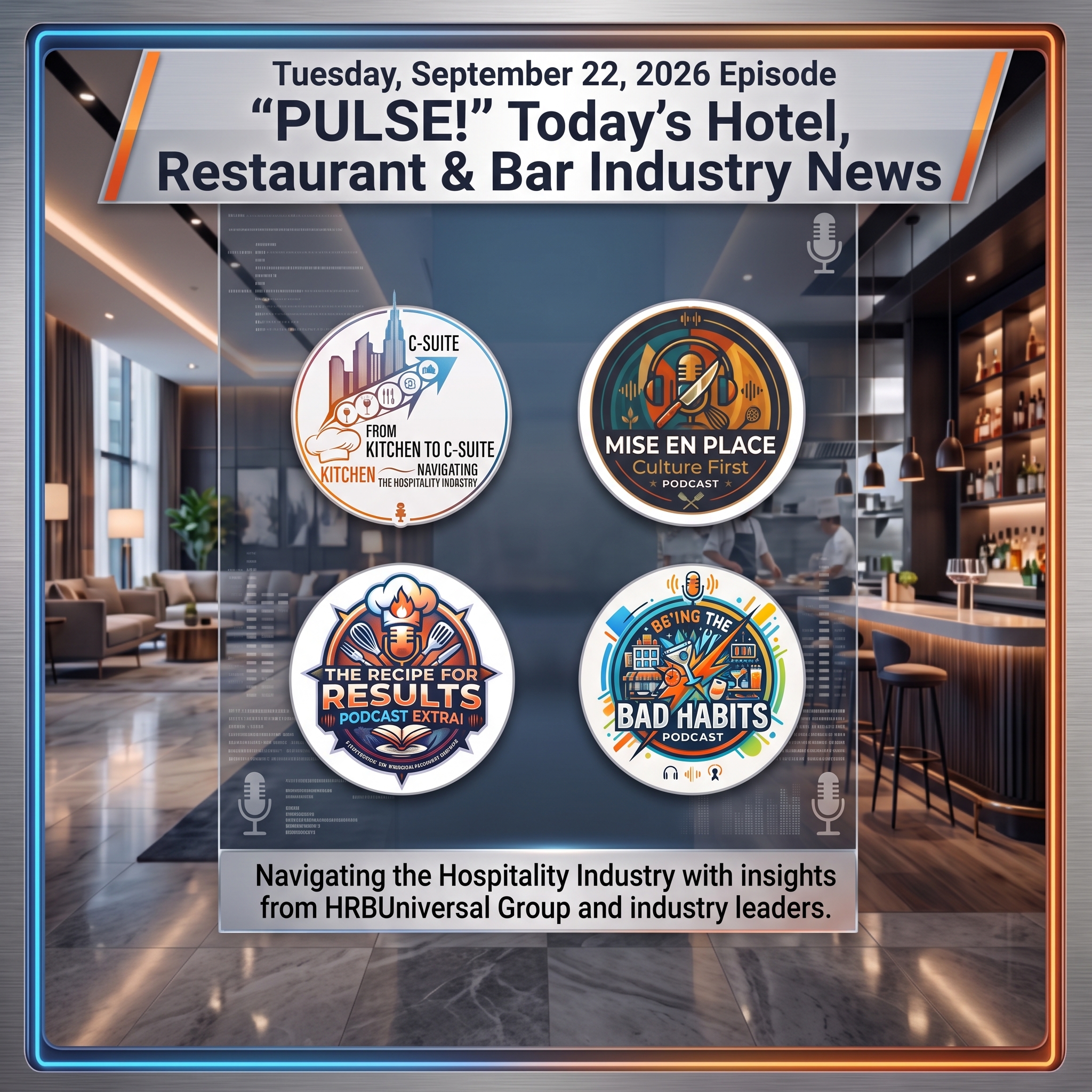 PULSE! Today’s Hotel, Restaurant & Bar Industry News Deep Dive | 09/22/2026 Episode episode artwork