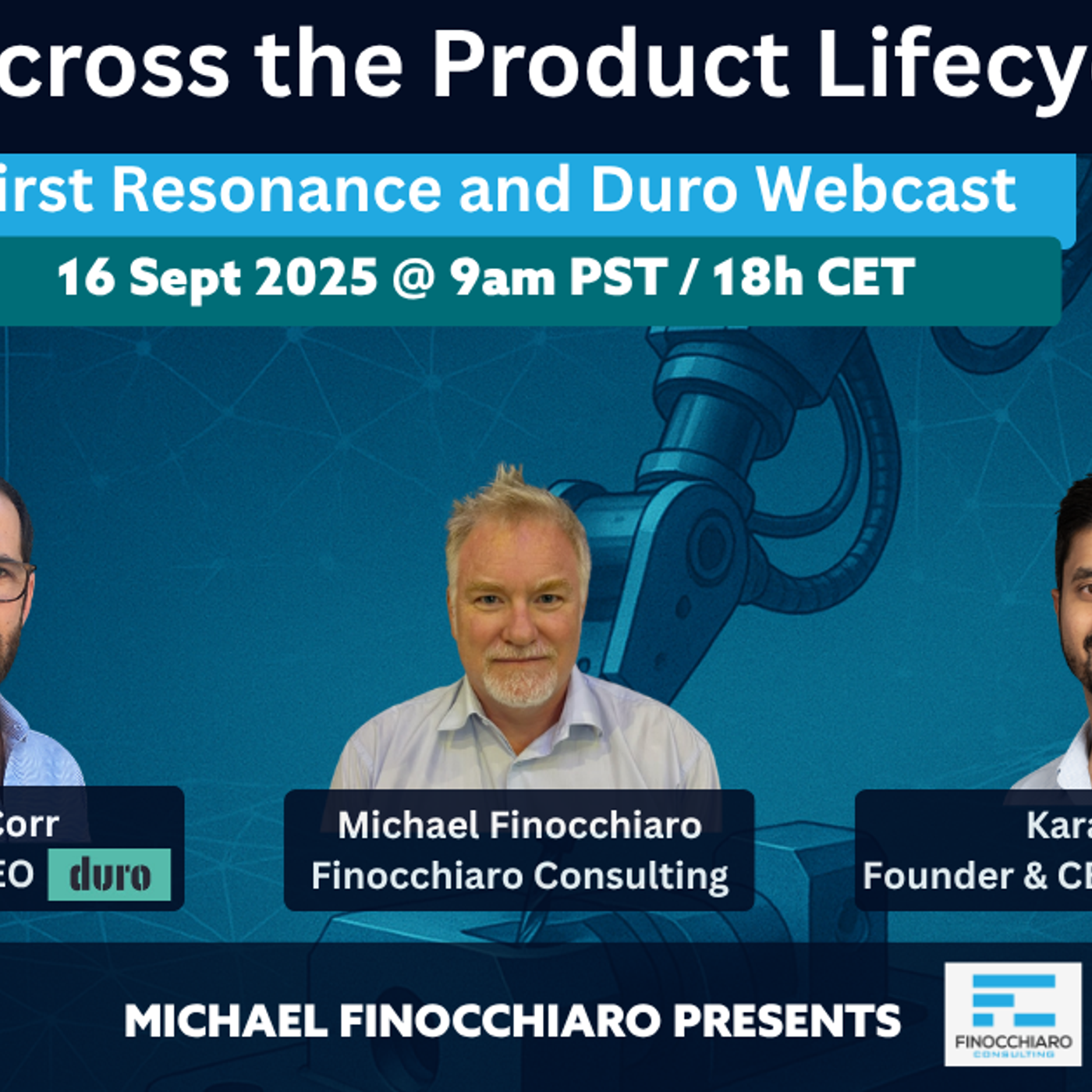Next-Gen PLM and MES: Duro & First Resonance episode artwork
