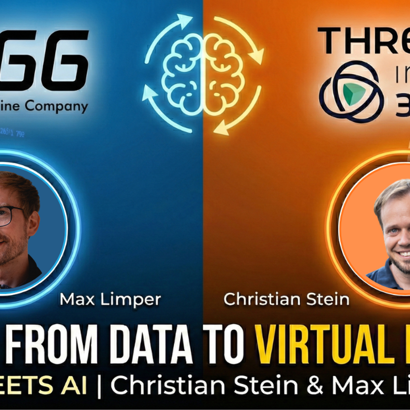 Real-time 3D and AI - Threedy and DGG episode artwork