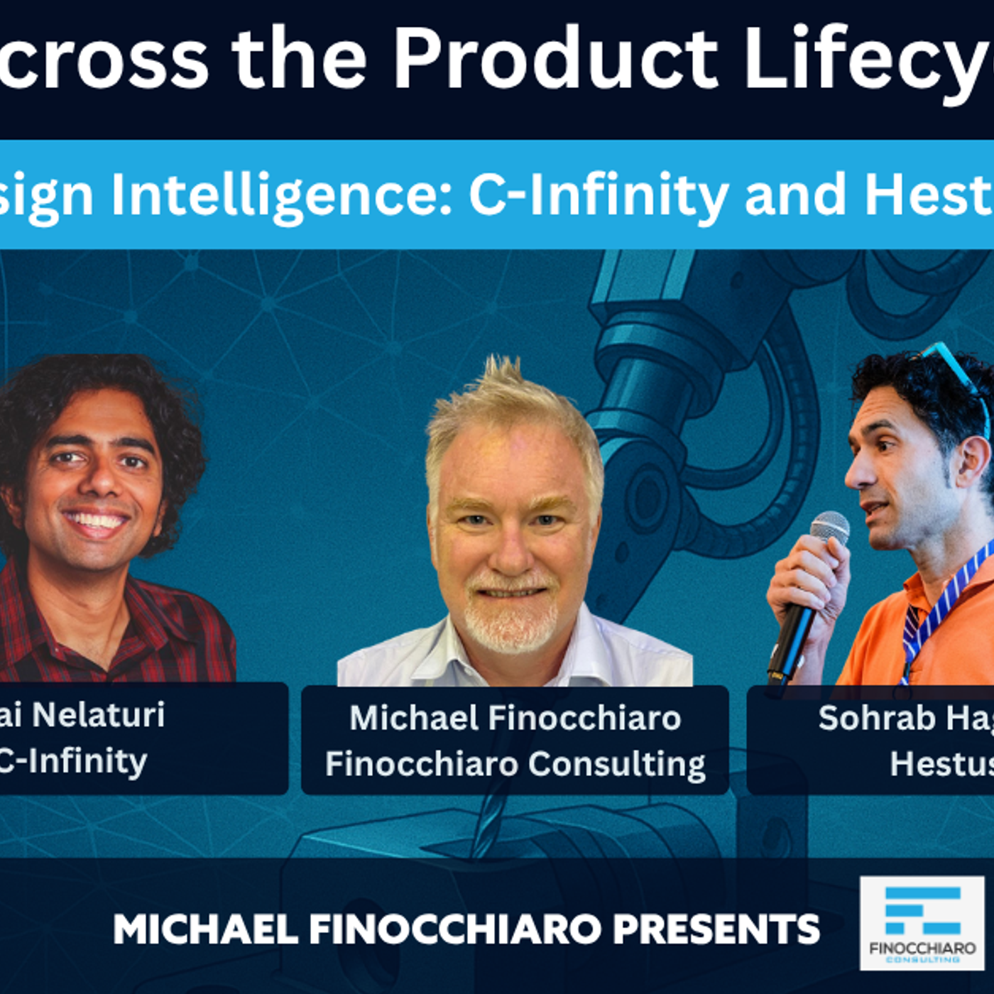 AI Revolutionizing Mechanical Engineering: Hestus & C-Infinity episode artwork
