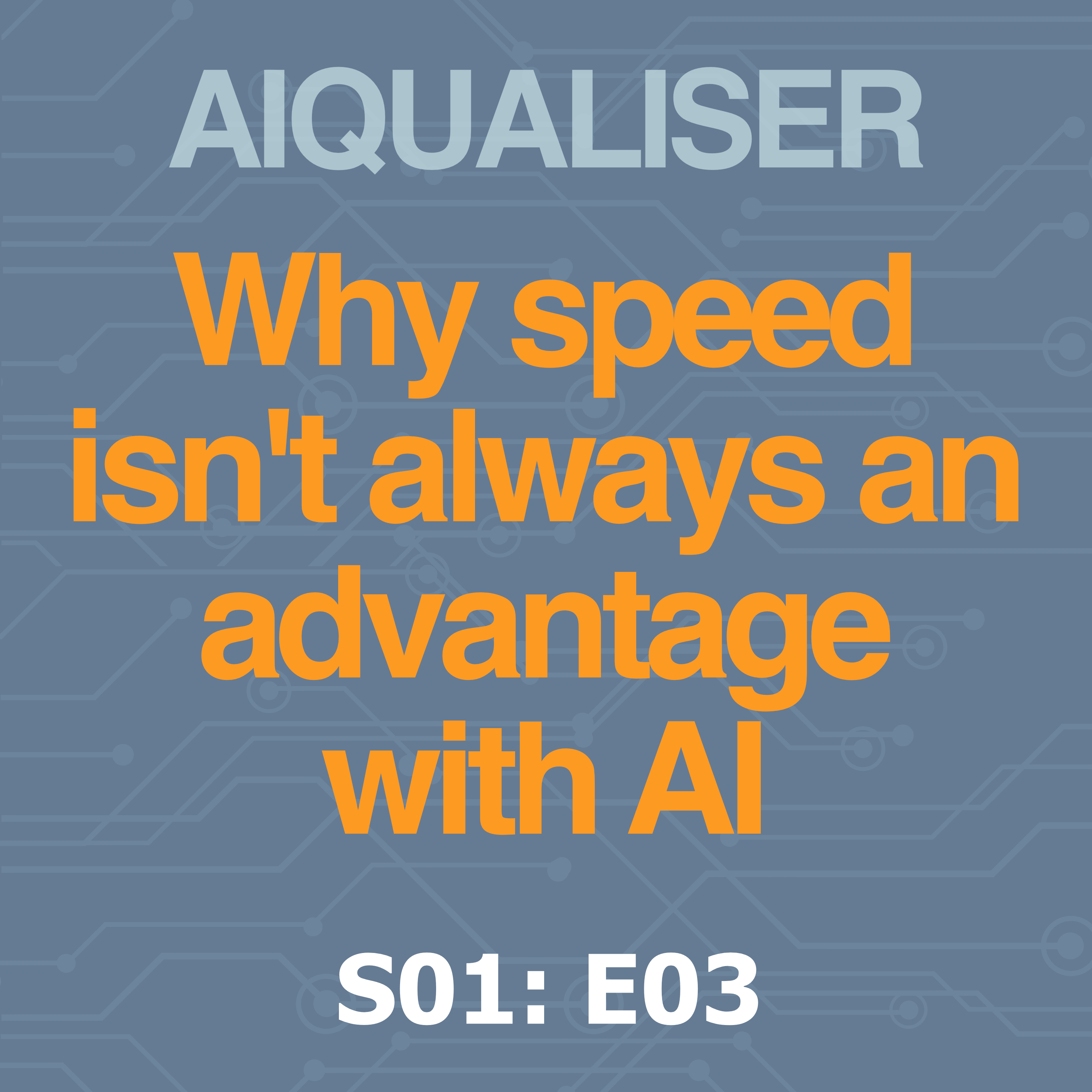 Why speed isn't always an advantage with AI, with Corinne Thomas episode artwork