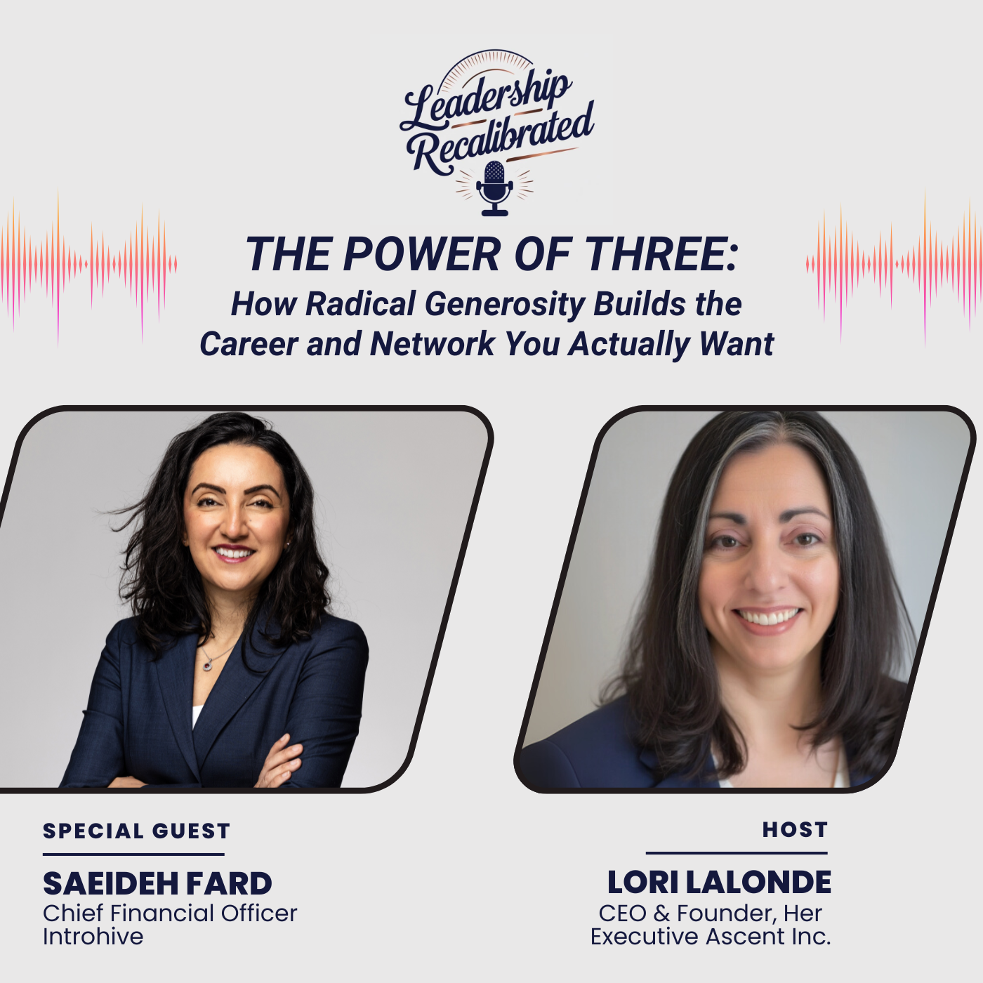 Cover art for The Power of Three: How Radical Generosity Builds the Career and Network You Actually Want