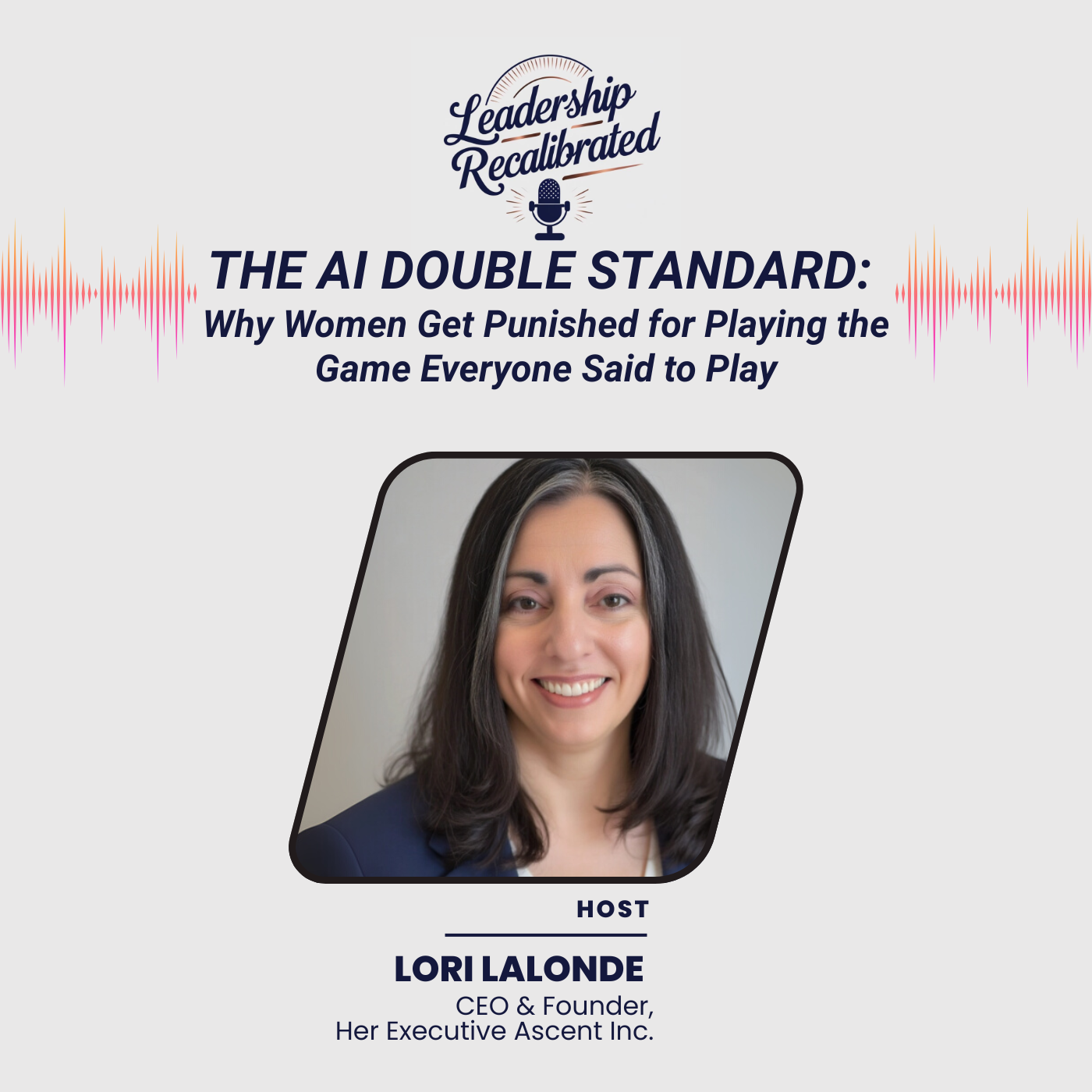 Cover art for The AI Double Standard: Why Women Get Punished for Playing the Game Everyone Said to Play