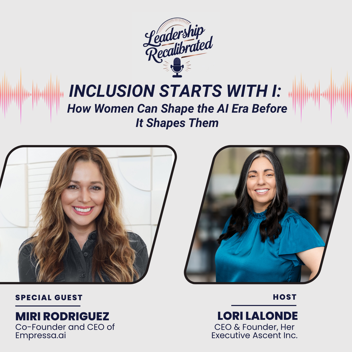 Inclusion Starts With I: How Women Can Shape The AI Era Before It Shapes Them episode artwork