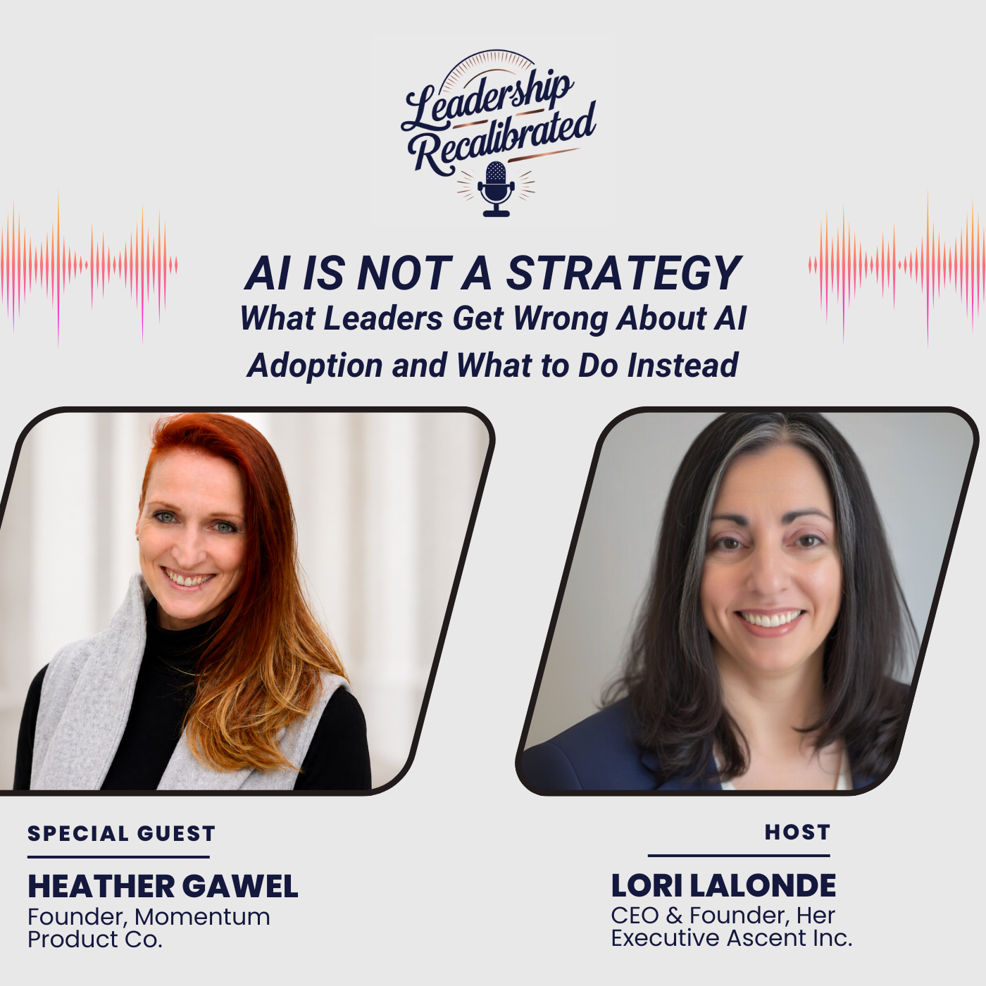 AI Is Not A Strategy: What Leaders Get Wrong About AI Adoption and What to Do Instead episode artwork