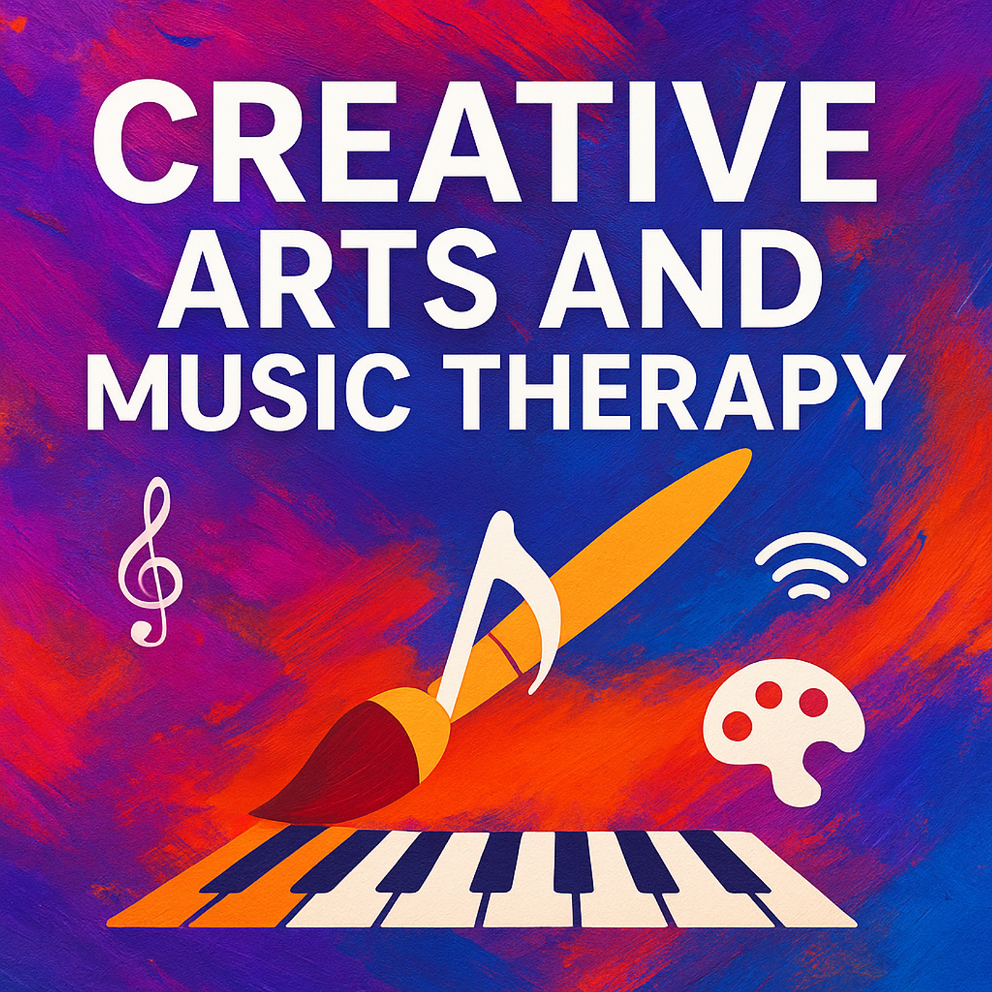 Creative Music and Arts thearpy podcast artwork